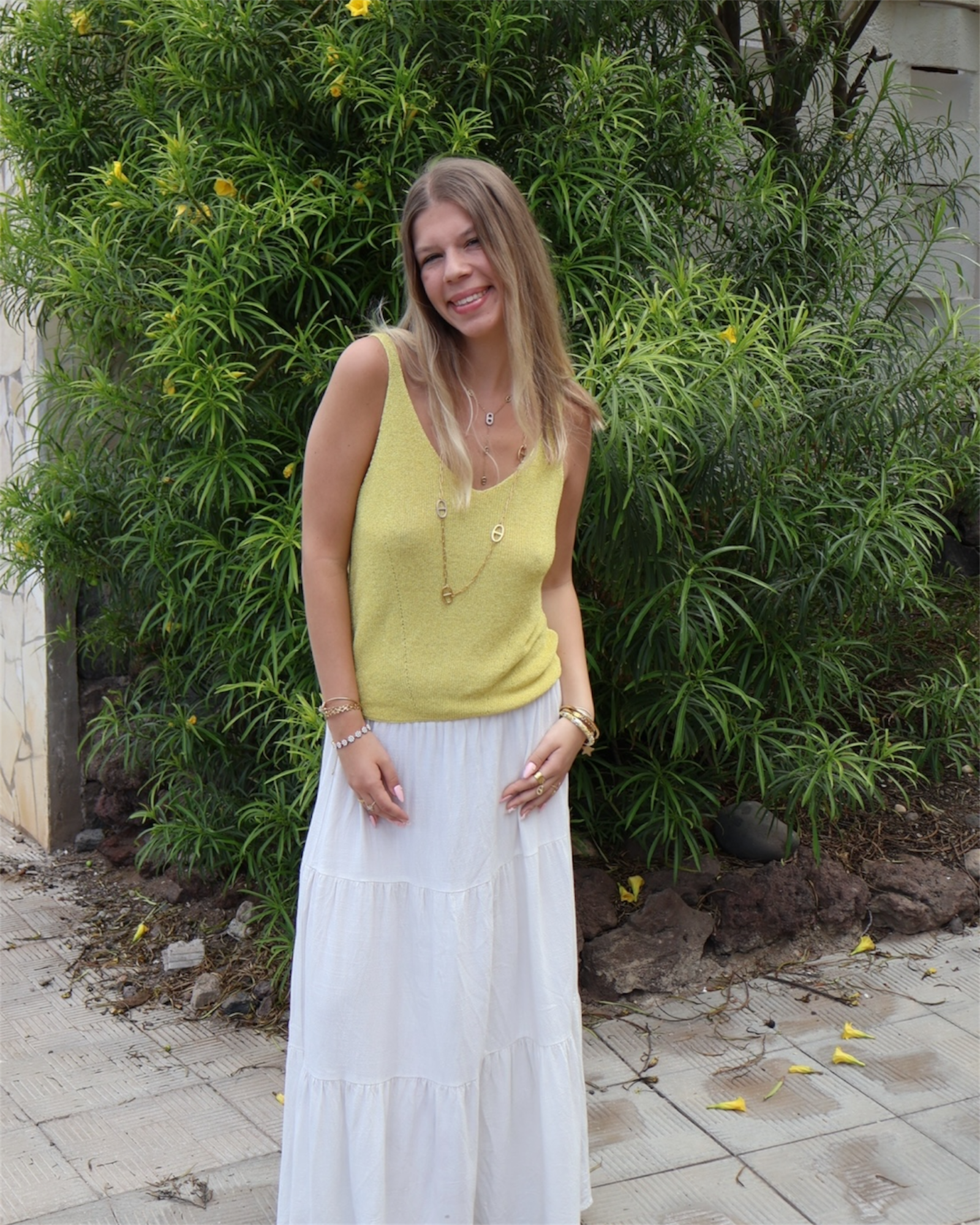 Débardeur SIRINE jaune