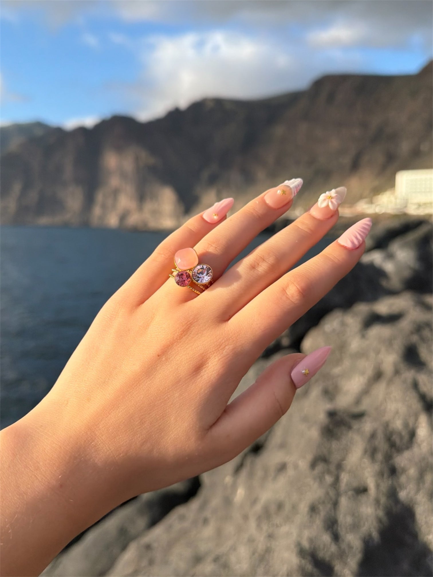 Bague SUZA rose