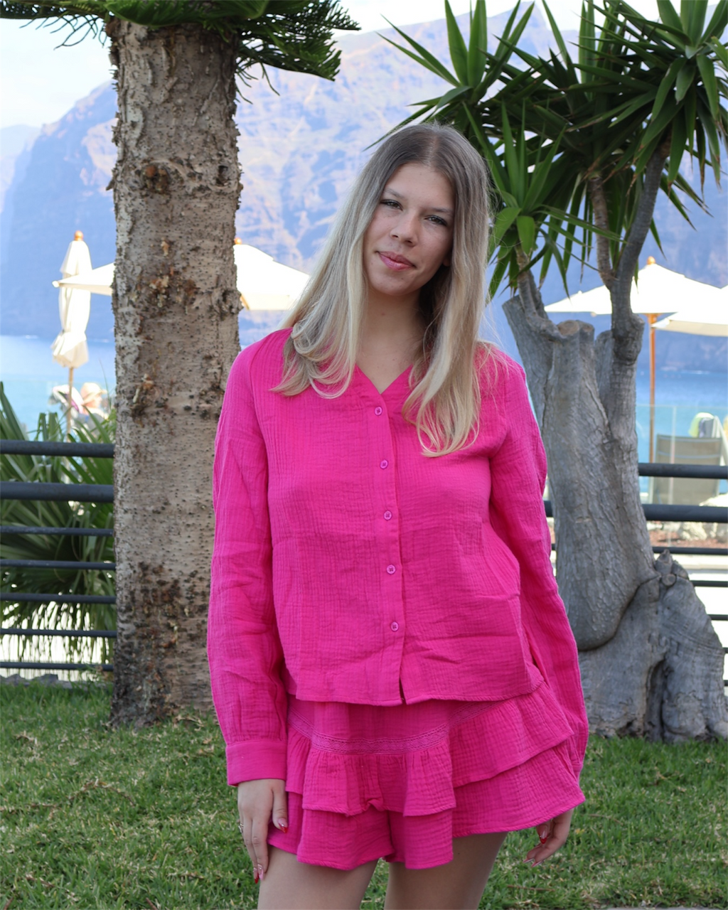 Chemise LYSÉA fushia