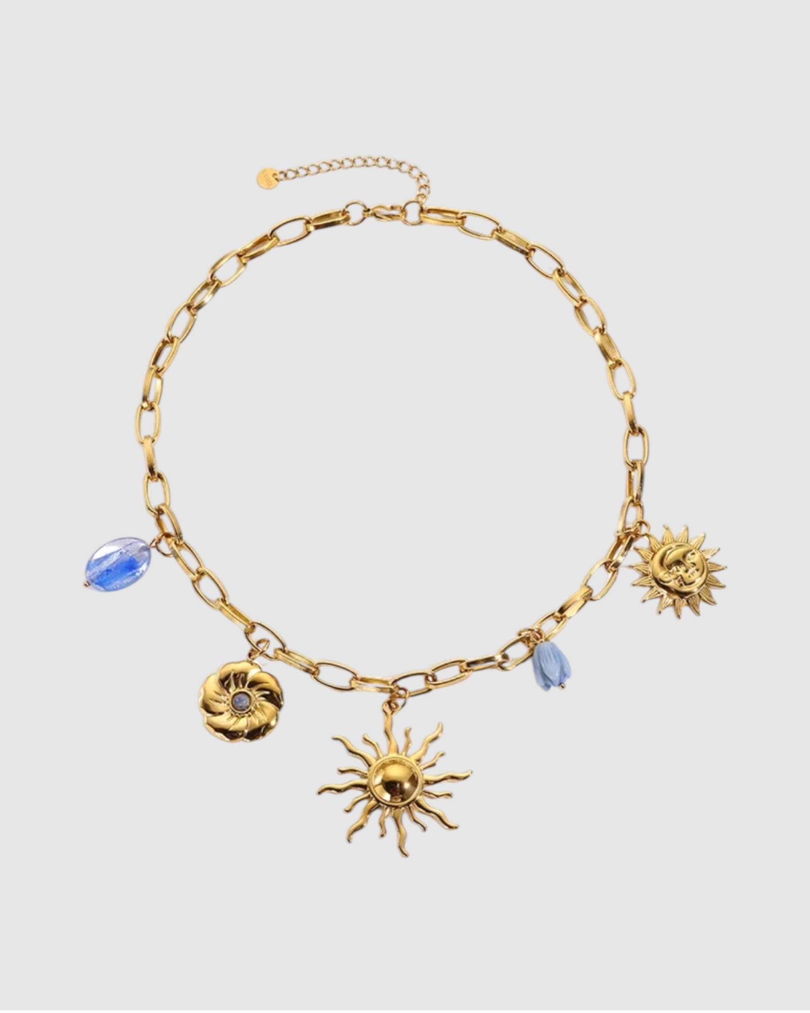 Collier ELAE bleu