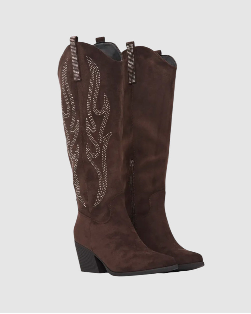 Santiags Yolande marron