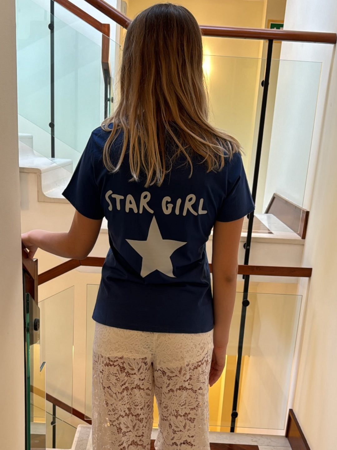 Tee-shirt STARGIRL bleu