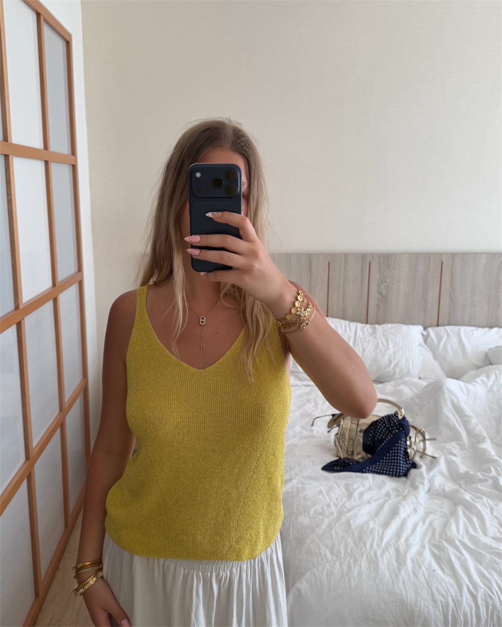 Débardeur SIRINE jaune