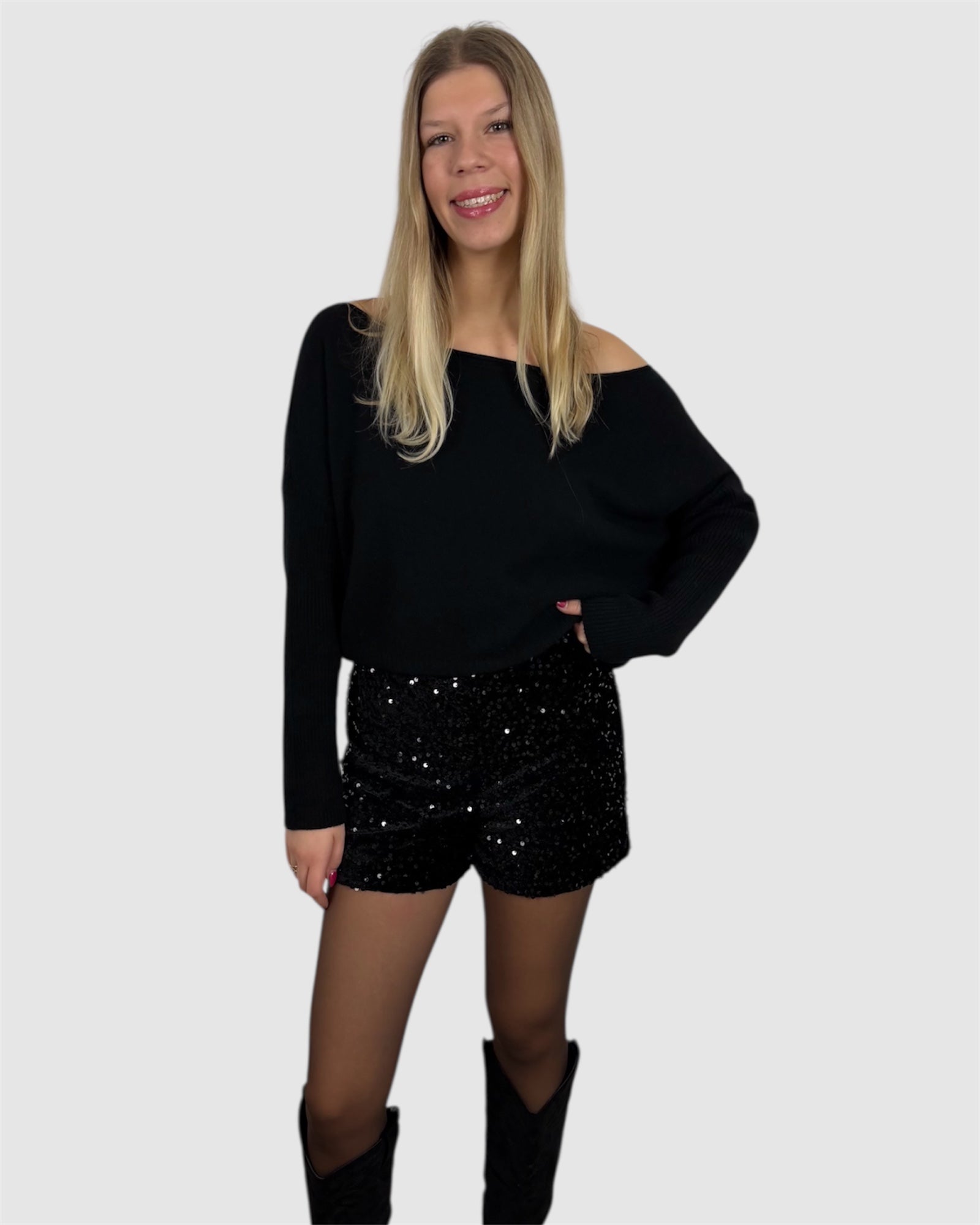 Short ELINA noir