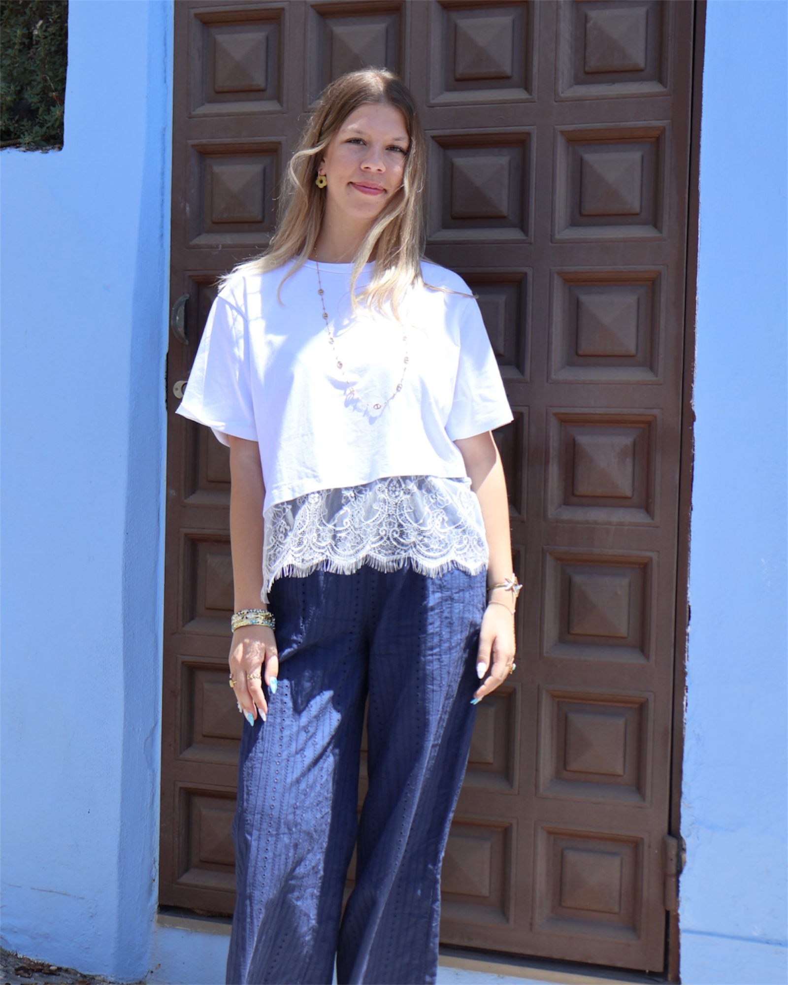 T-shirt CAMILLE blanc