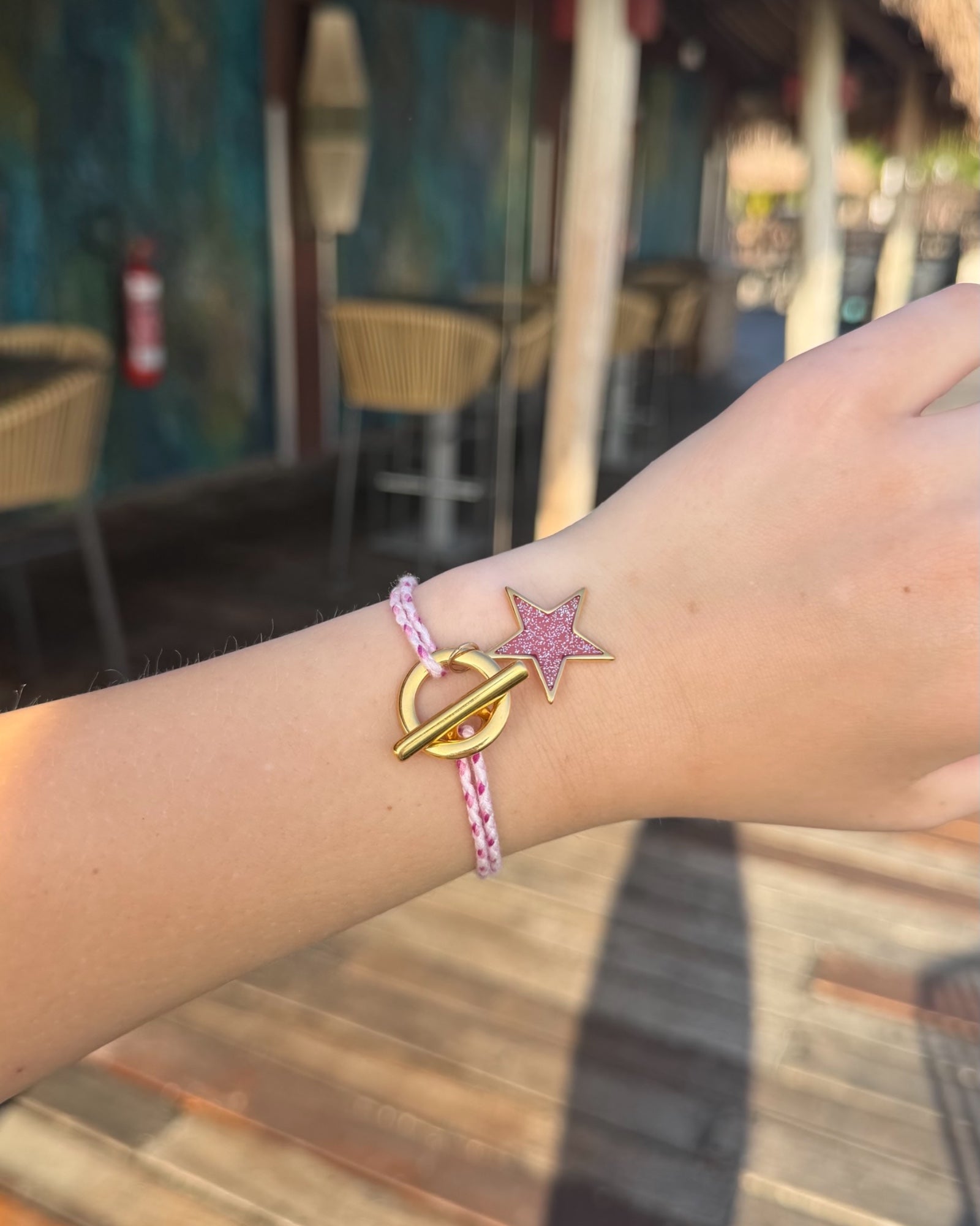 Bracelet LEONA rose