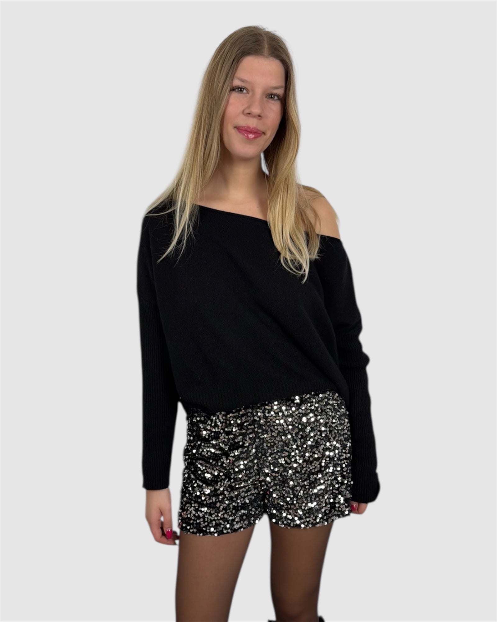 Short ELINA argenté