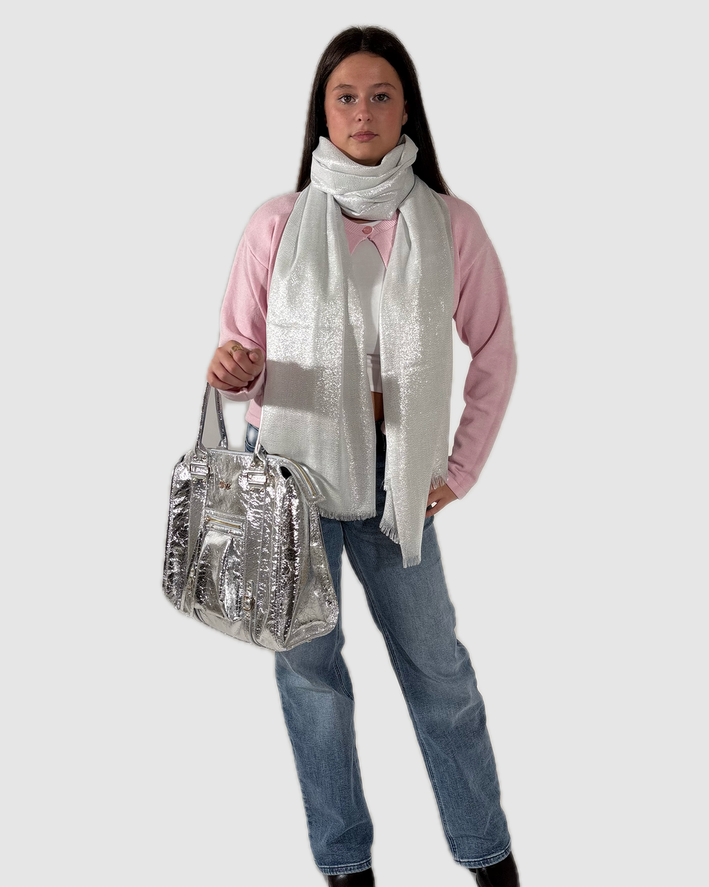 Sac ELENA pour les cours ARGENTÉ