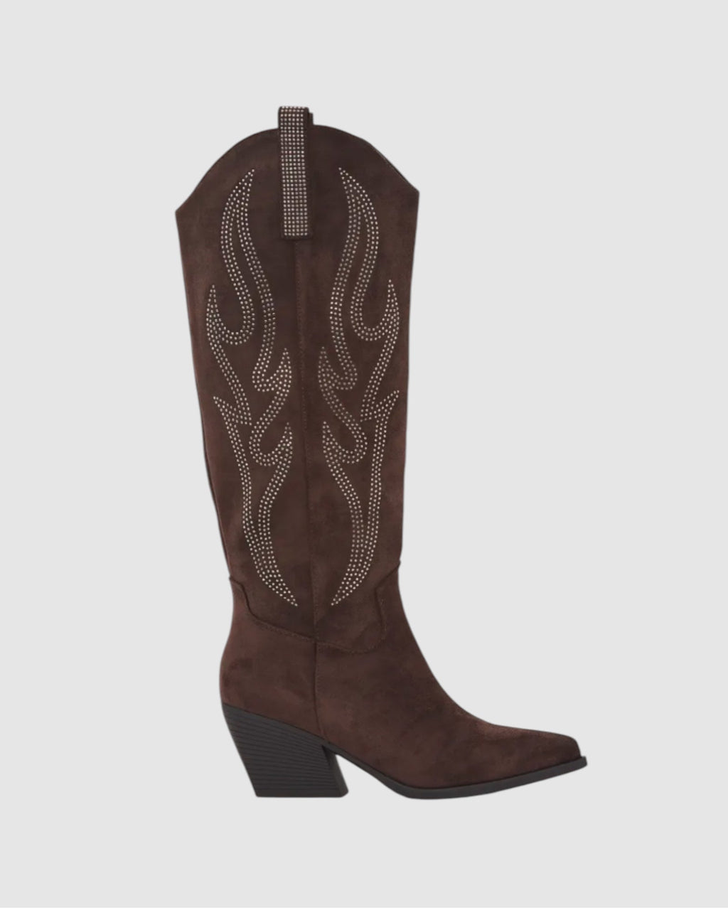 Santiags Yolande marron