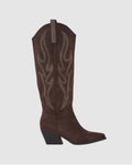 Santiags Yolande marron