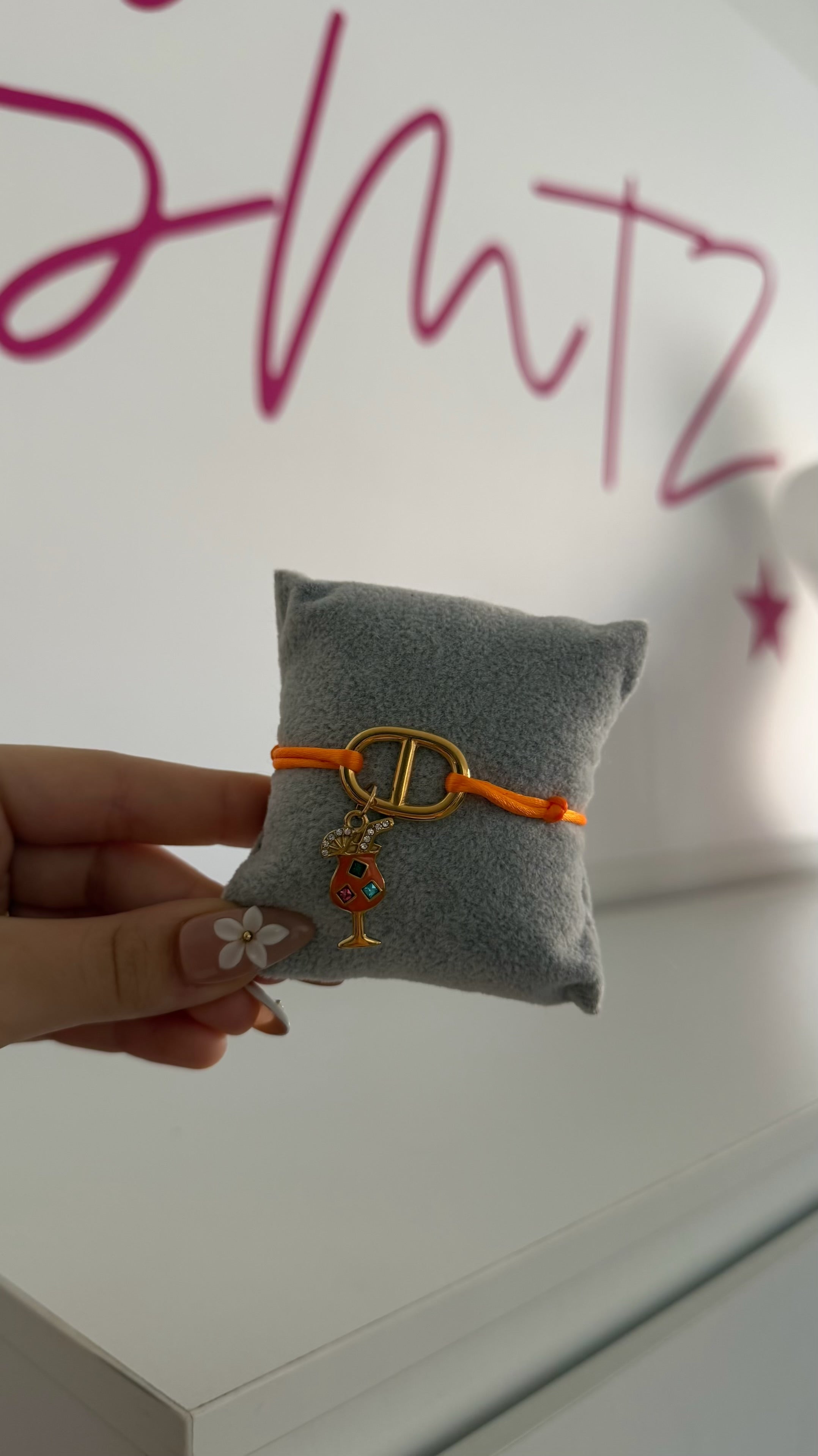 Bijou cordon personnalisé