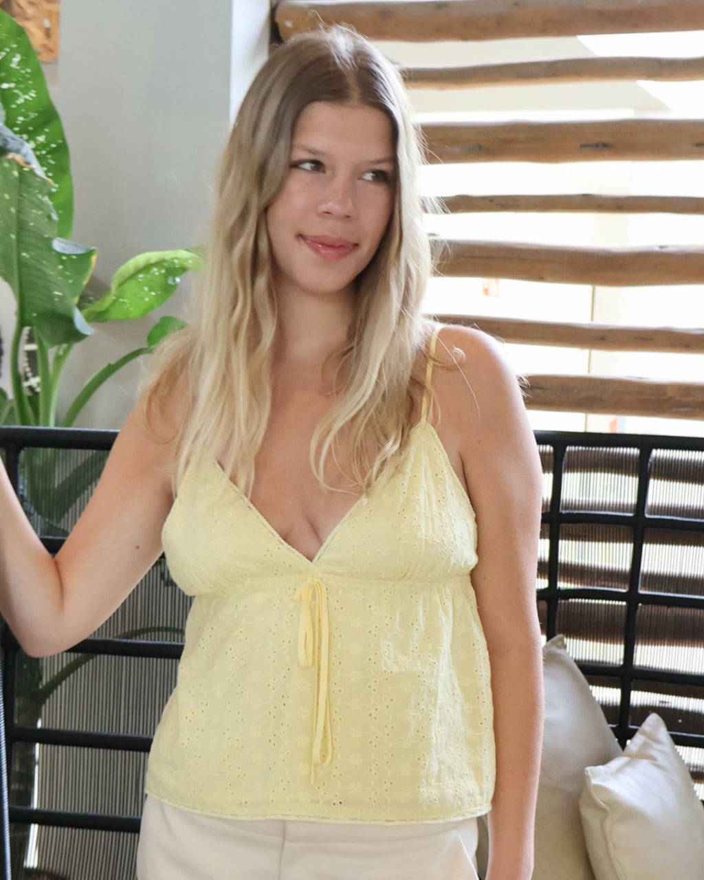 Top ALBA jaune