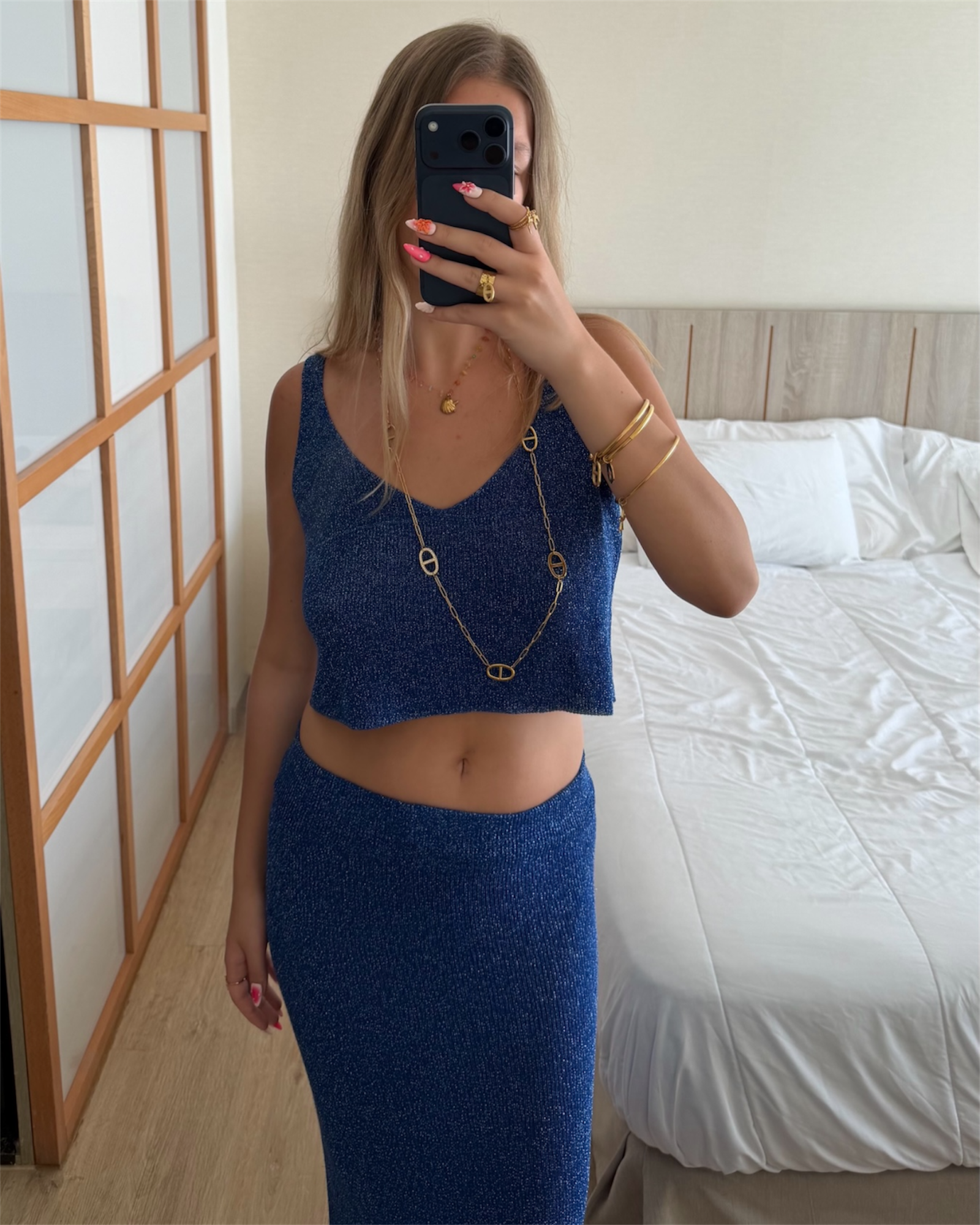 Jupe IRIS bleu