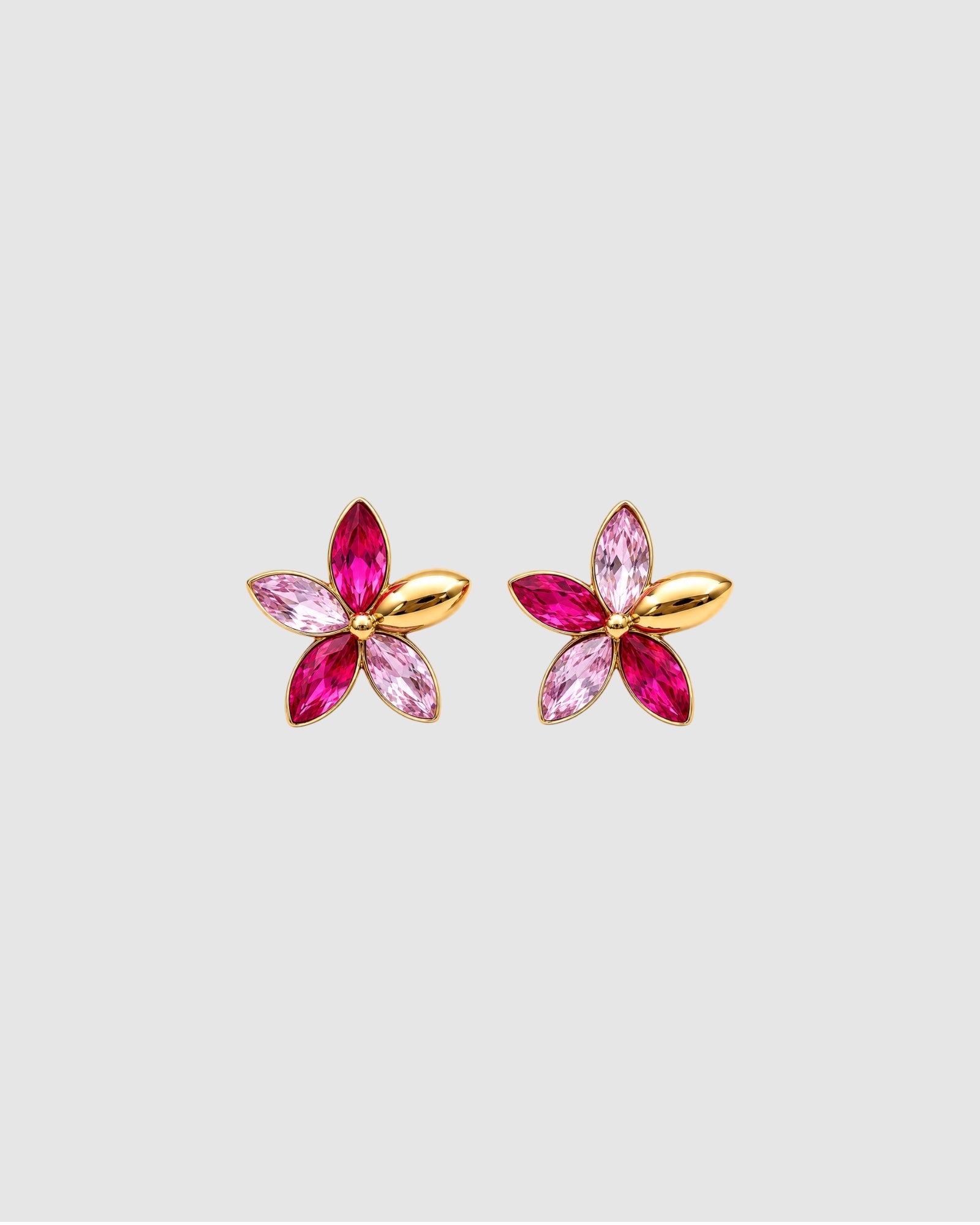 Boucles TESSA rose