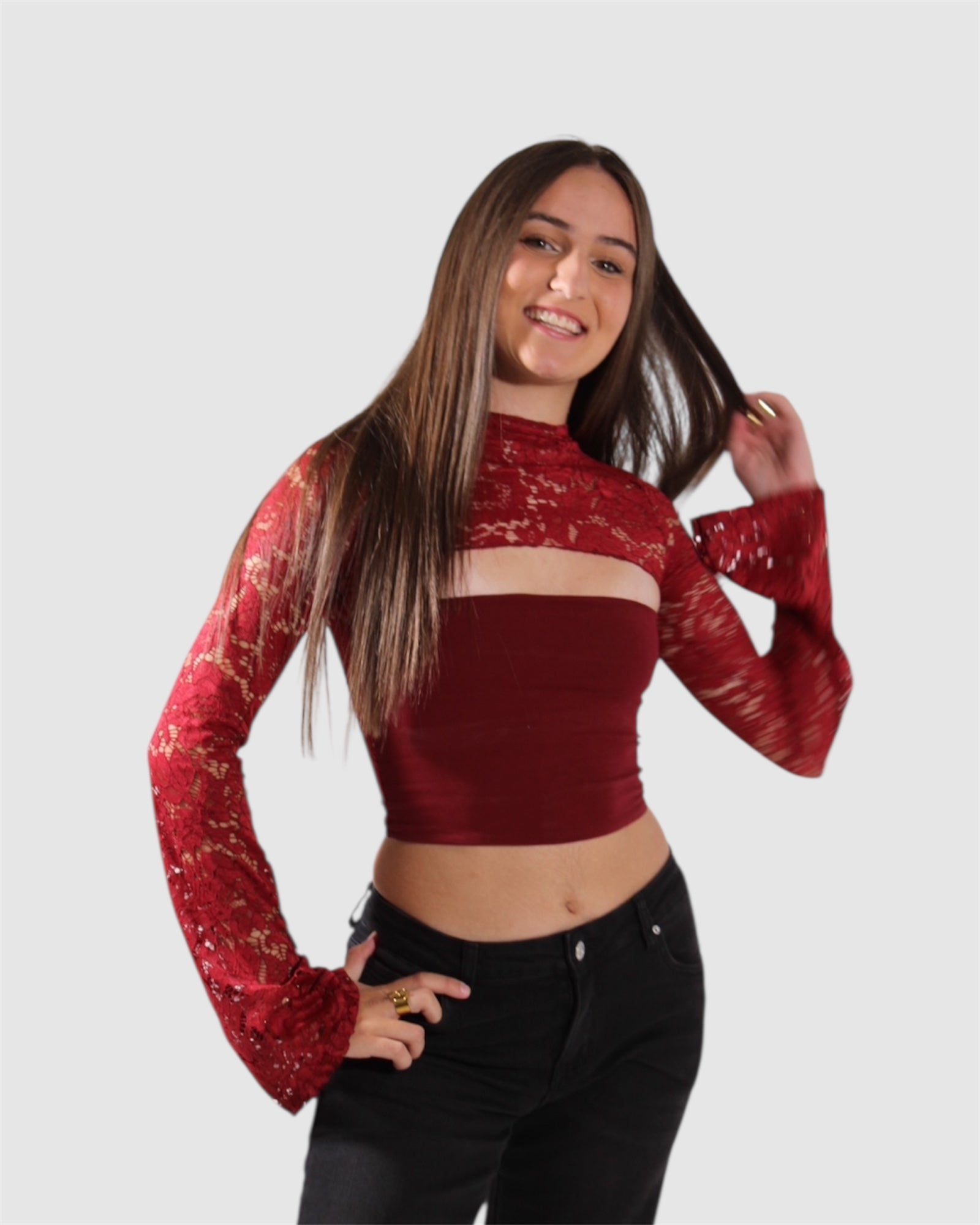 Top SUZIE rouge