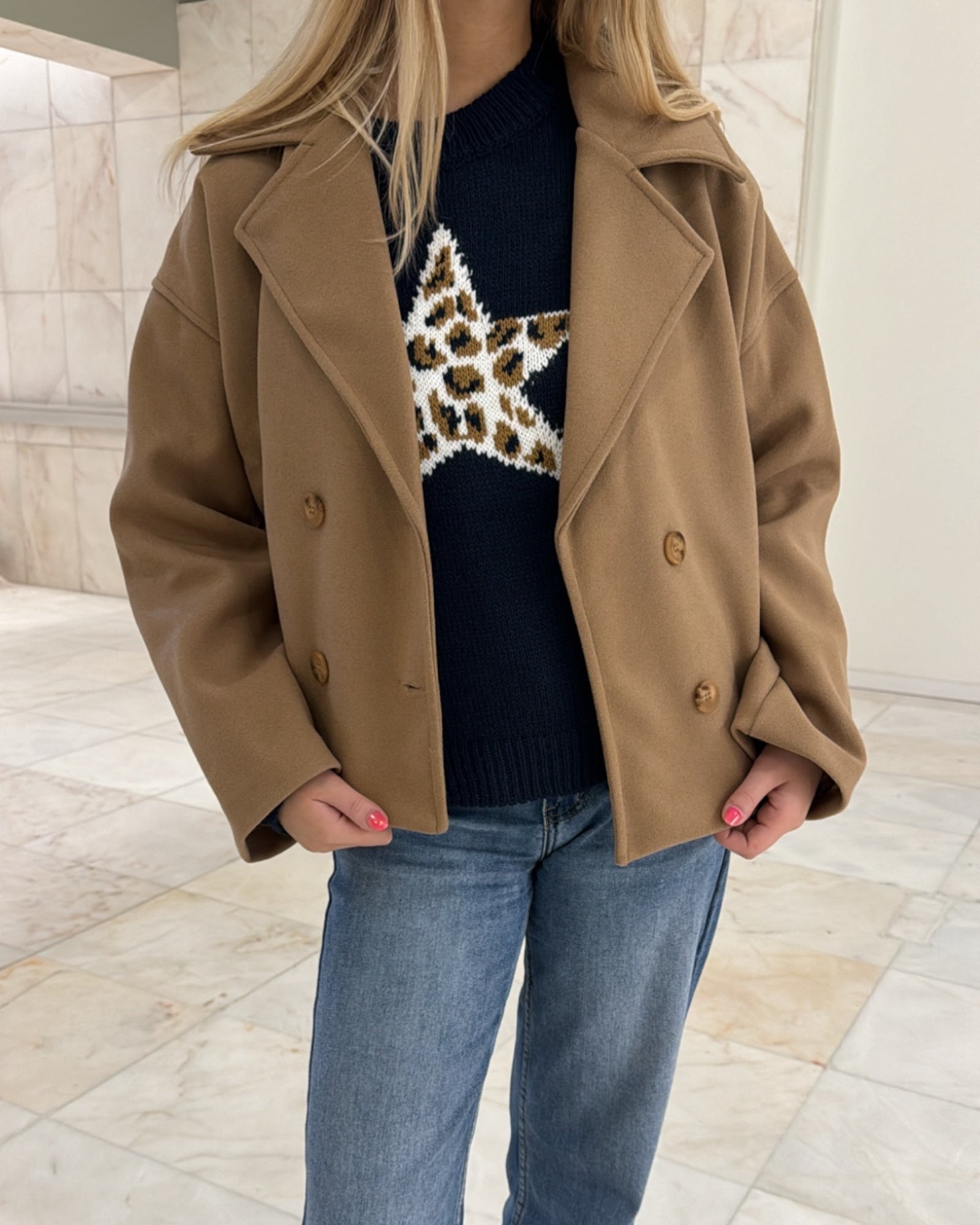 Veste ELOÏSE camel