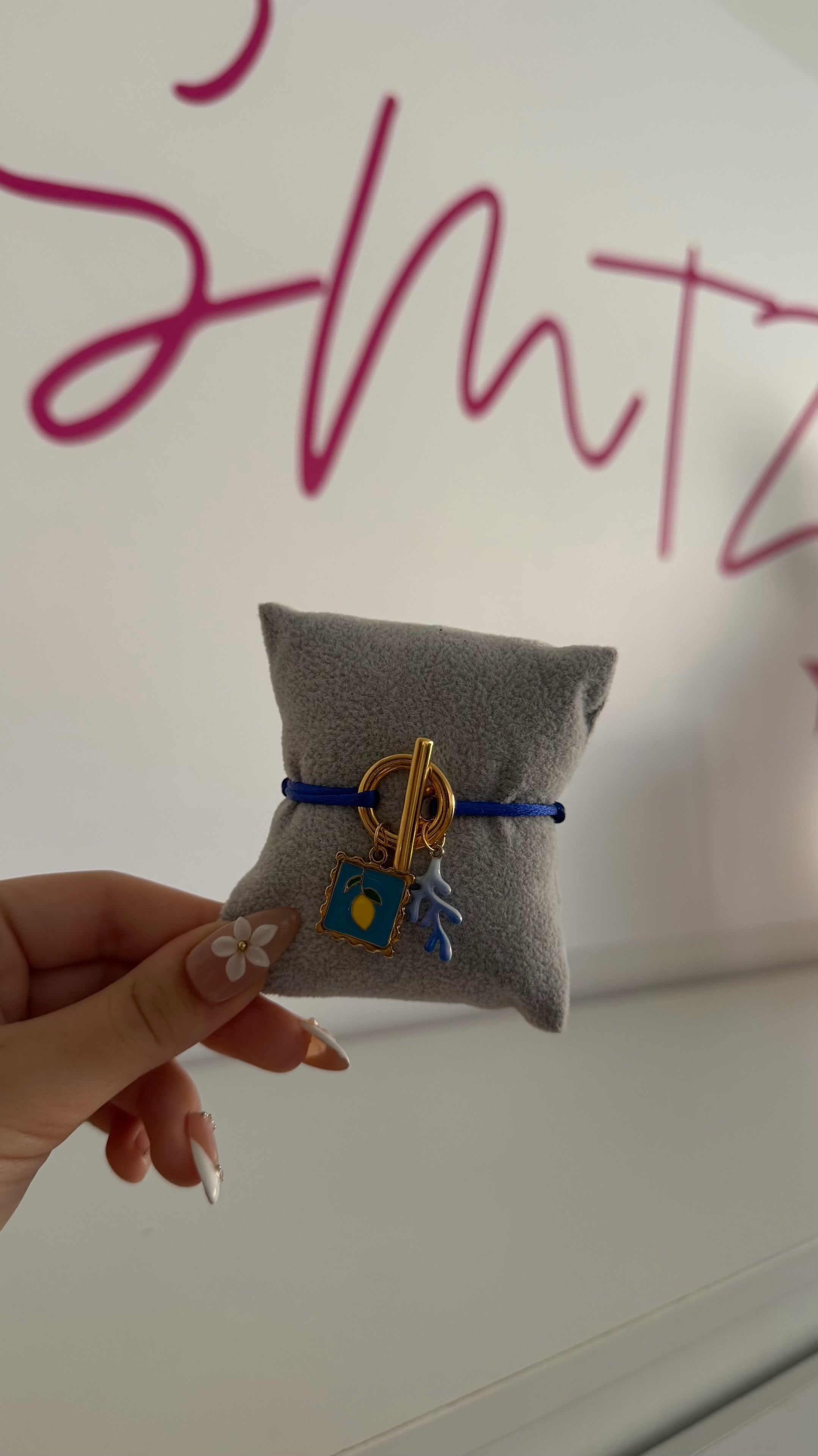 Bijou cordon personnalisé