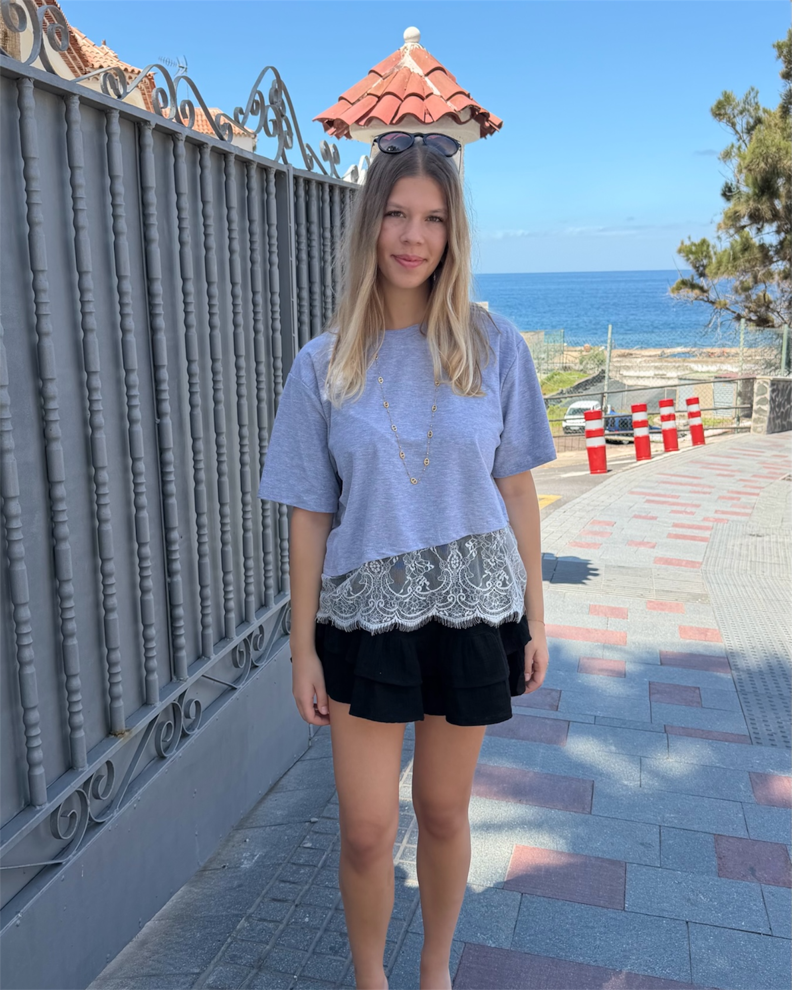 T-shirt CAMILLE gris