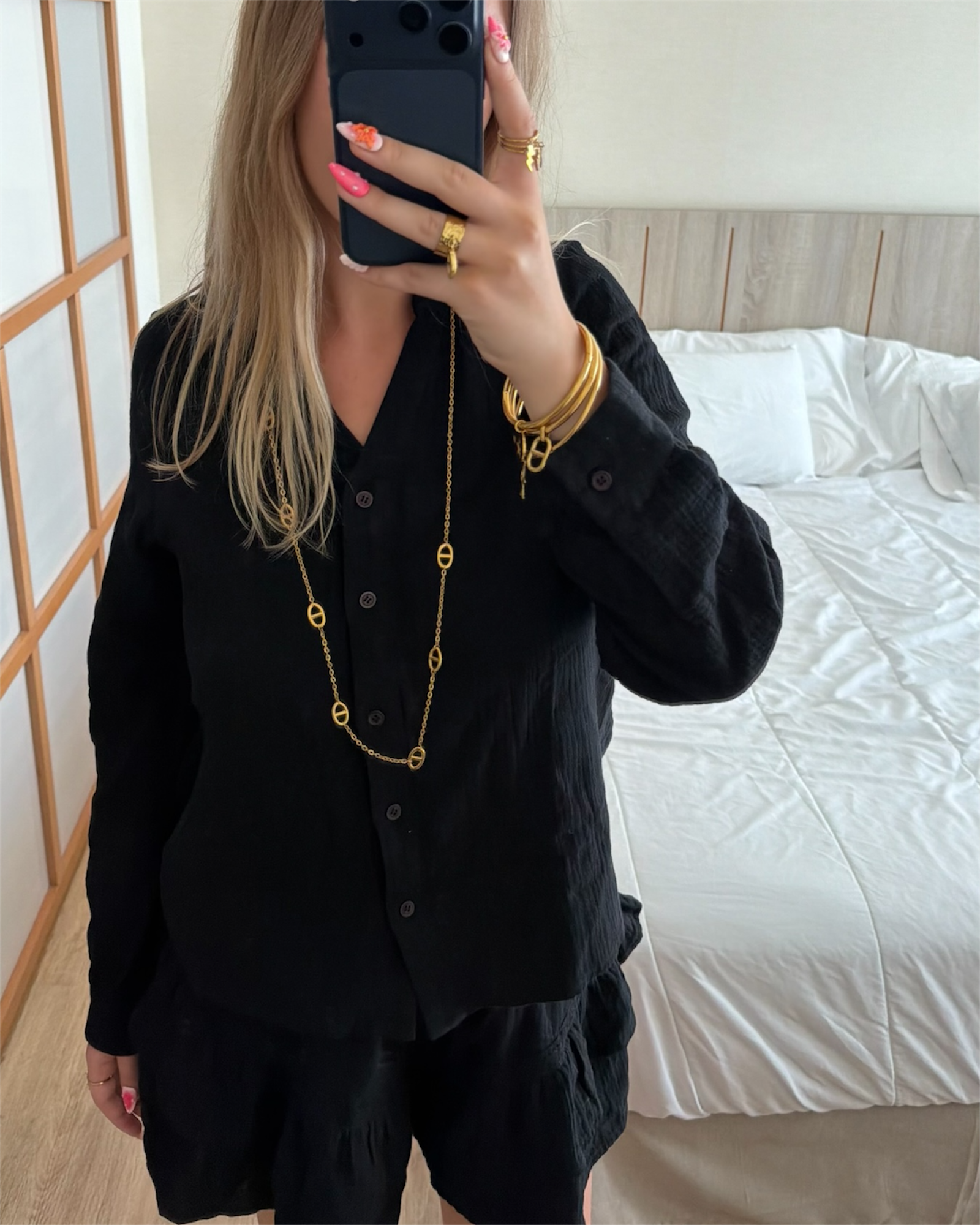 Chemise LYSÉA noir
