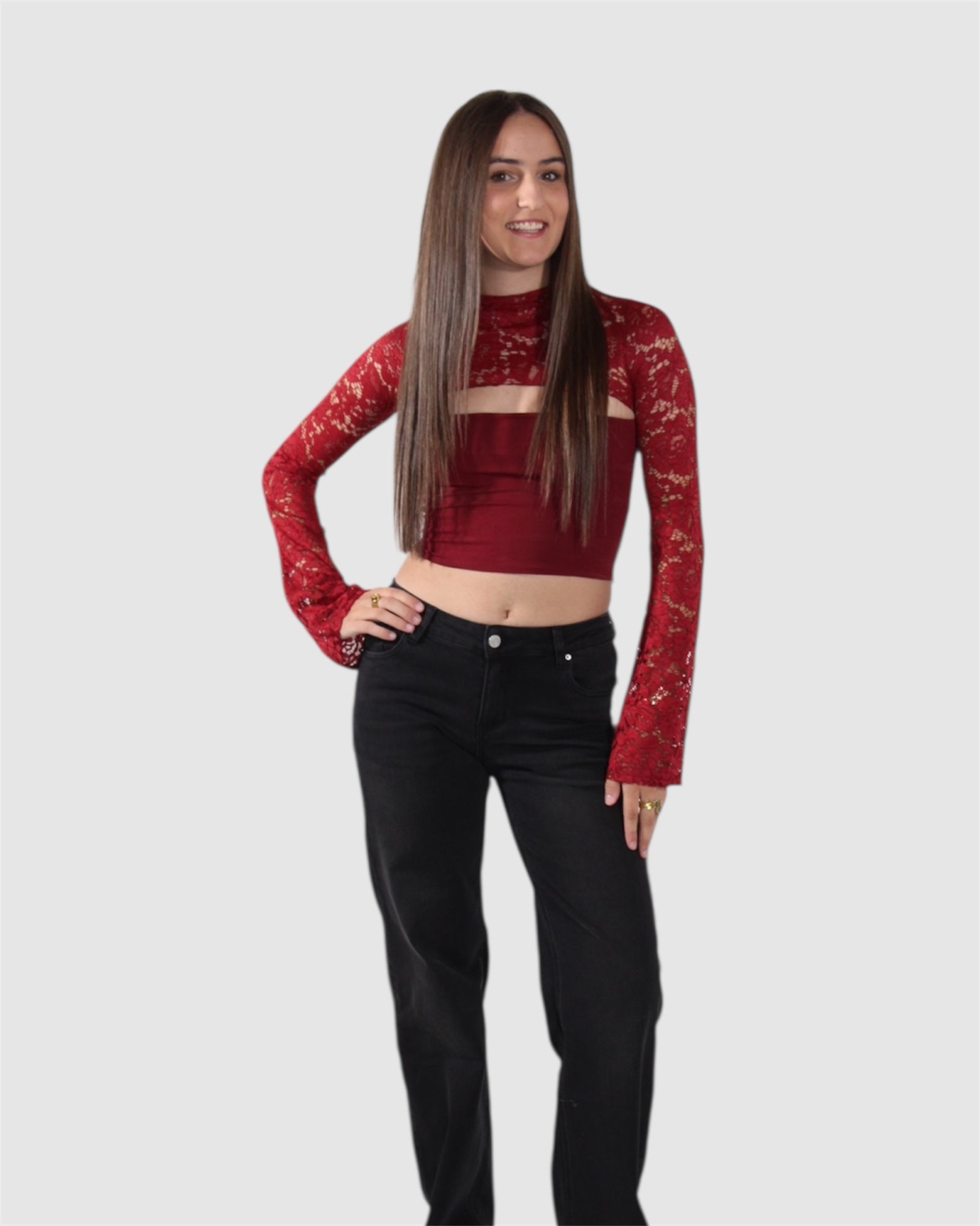 Top SUZIE rouge
