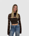 Top SUZIE marron