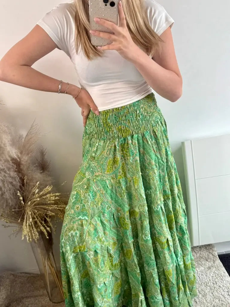 Jupe Sara vert