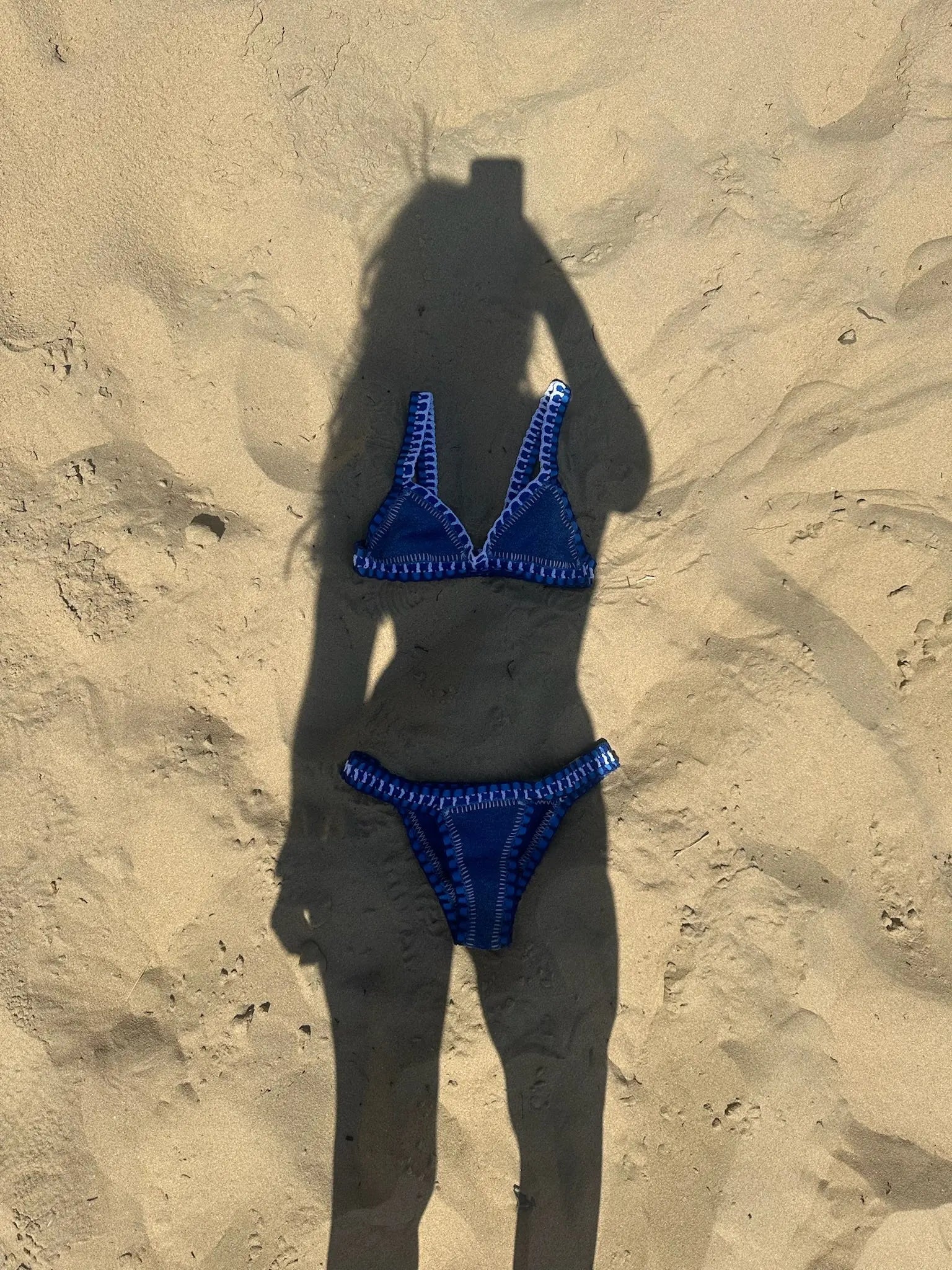 Maillot Camélia Bleu bas