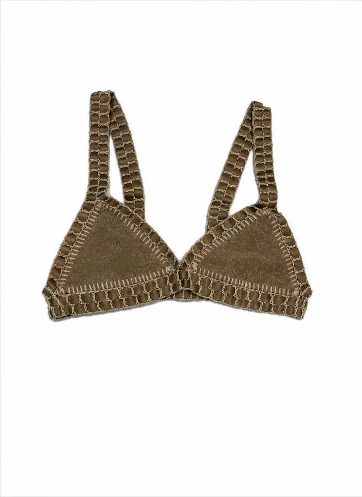 Maillot Camélia Beige haut