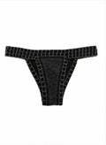 Maillot Camélia Noir bas