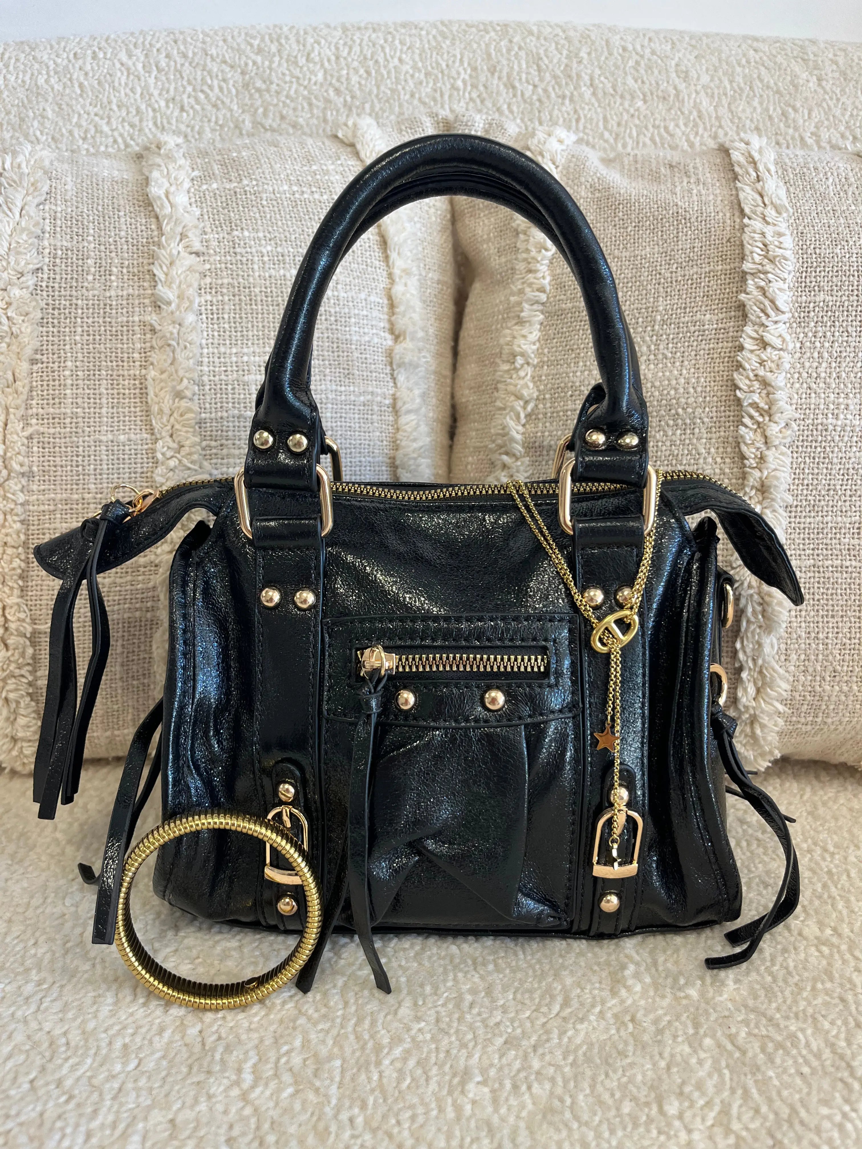 Mini Sac Elsa Noir S