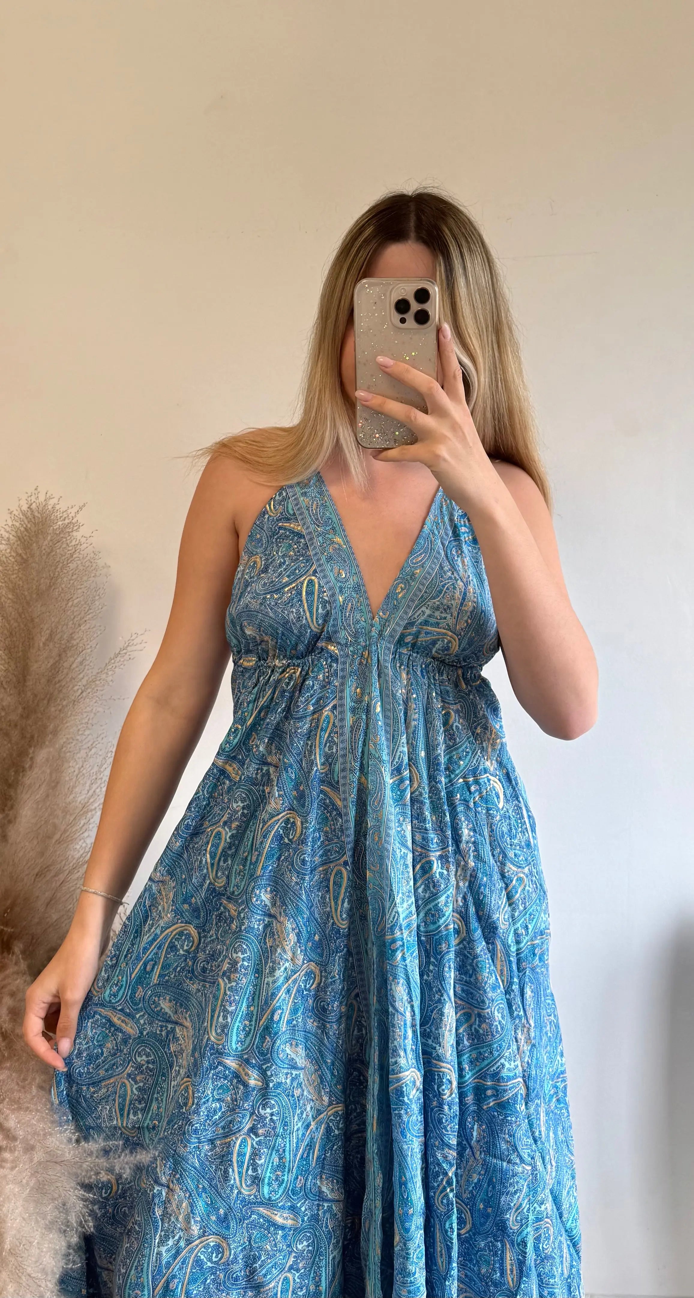 Robe Sophia bleu 2