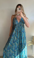 Robe Sophia bleu foncé