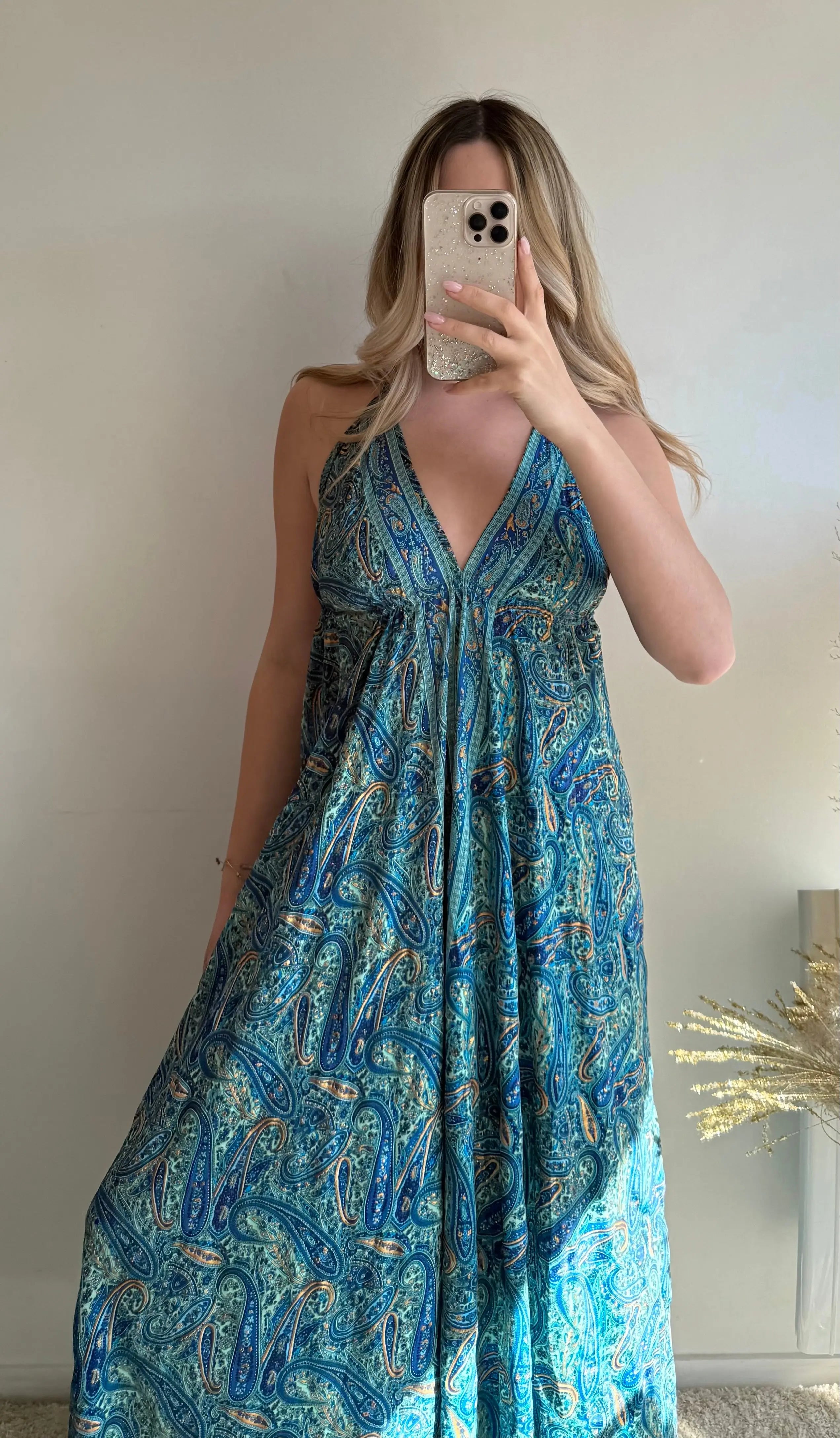Robe Sophia bleu foncé