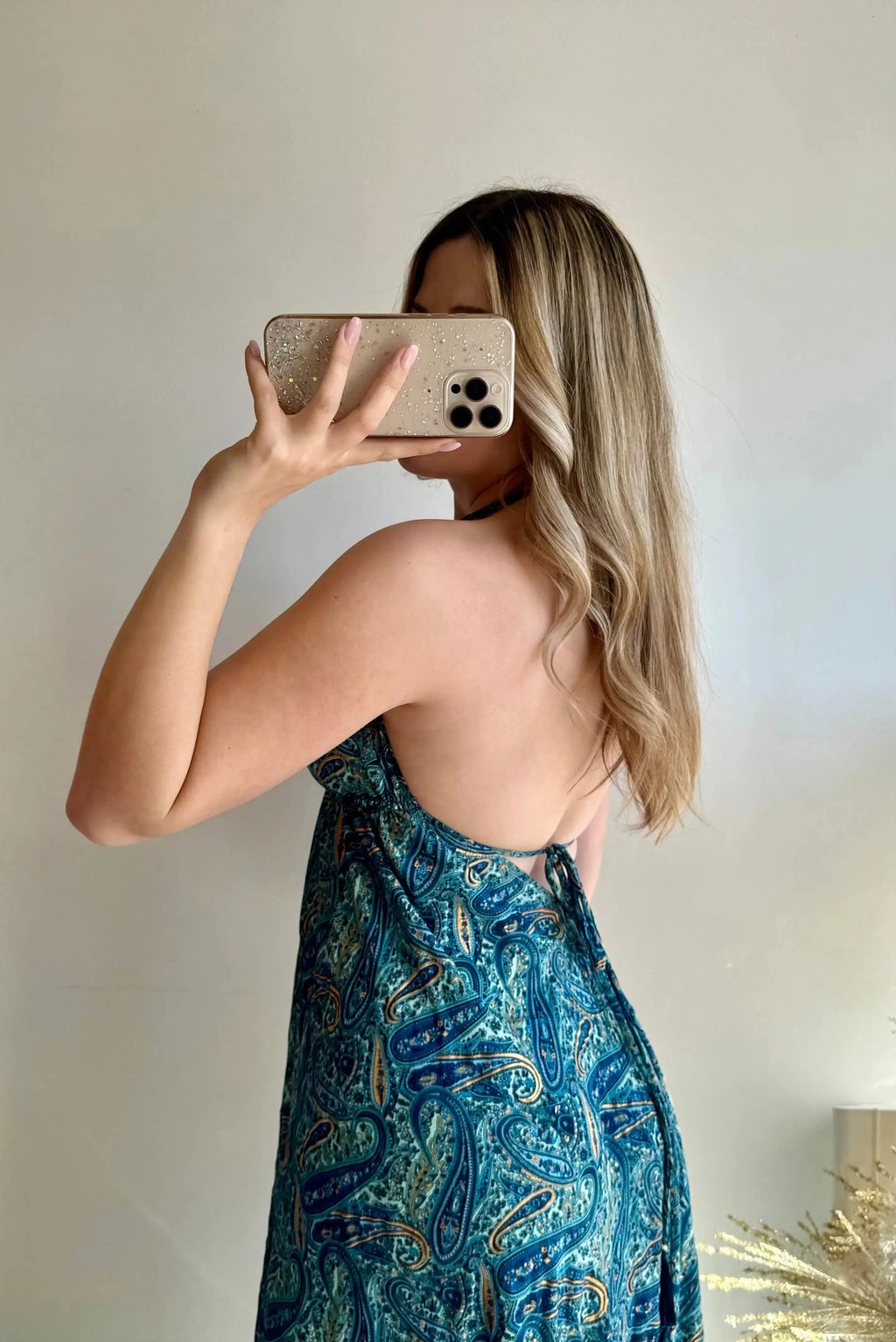 Robe Sophia bleu foncé