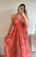Robe Sophia corail