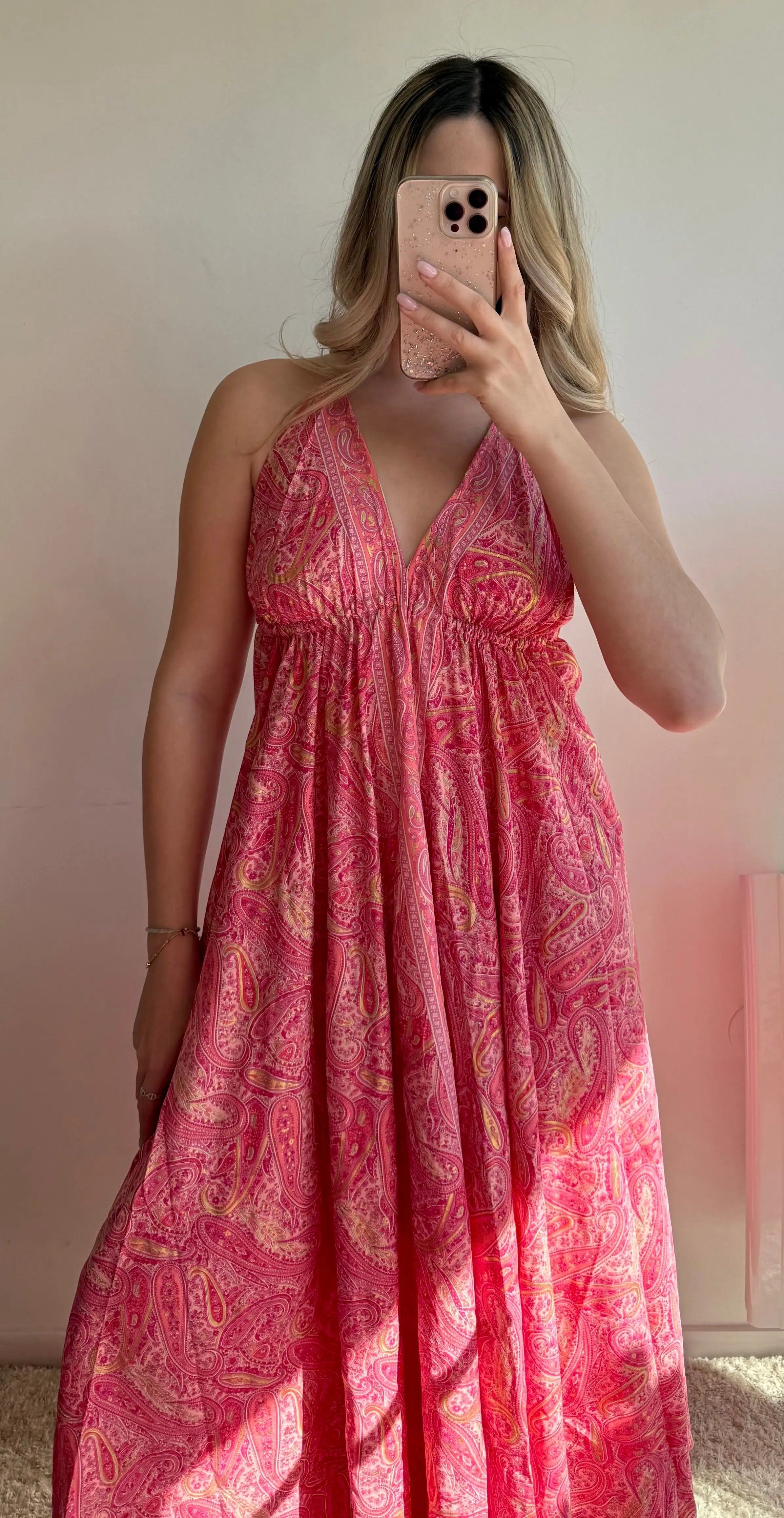 Robe Sophia rose