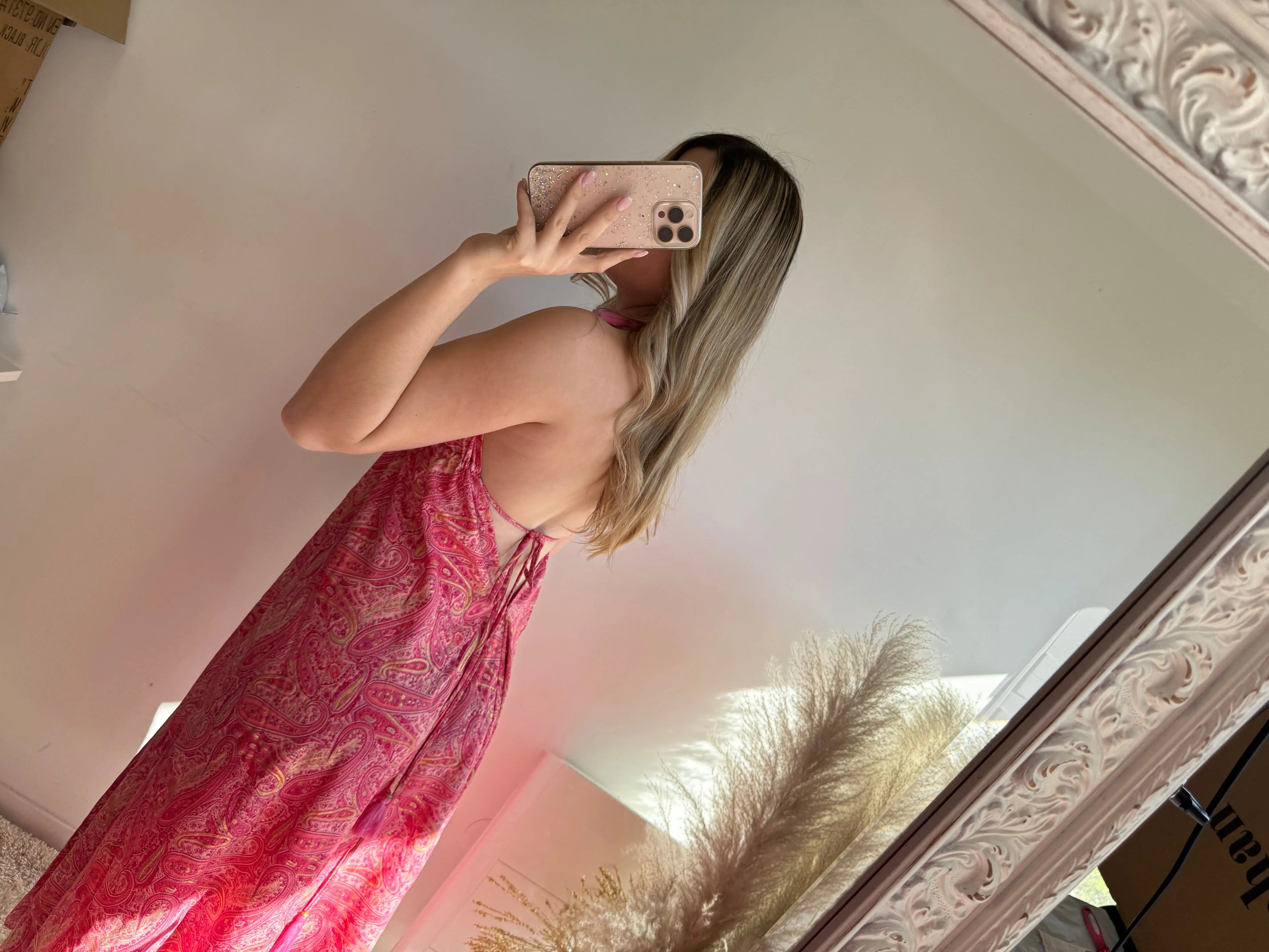 Robe Sophia rose