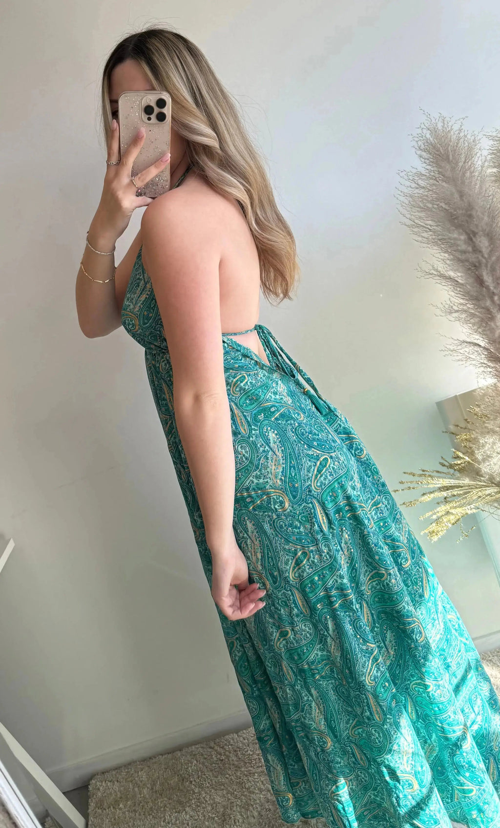 Robes bohème turquoise