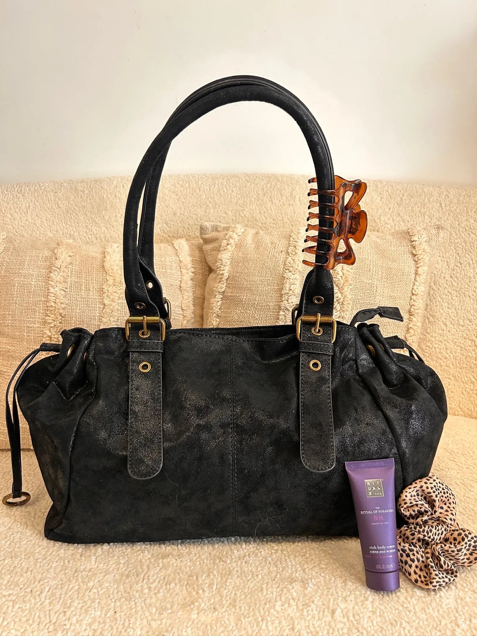 Sac Alma irisé noir