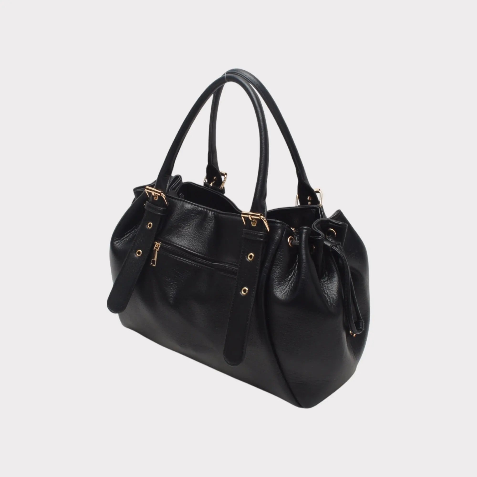 Sac Alma noir lisse précommande expédition prévue le 25/08