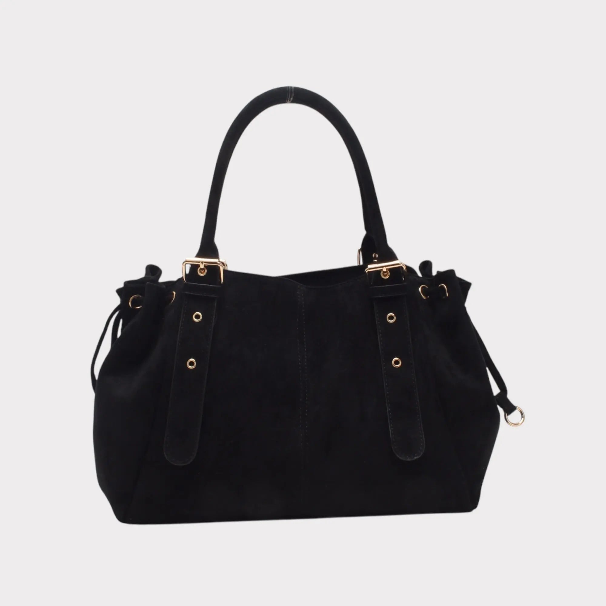 Sac Alma noir suédine précommande expédition le 01/09