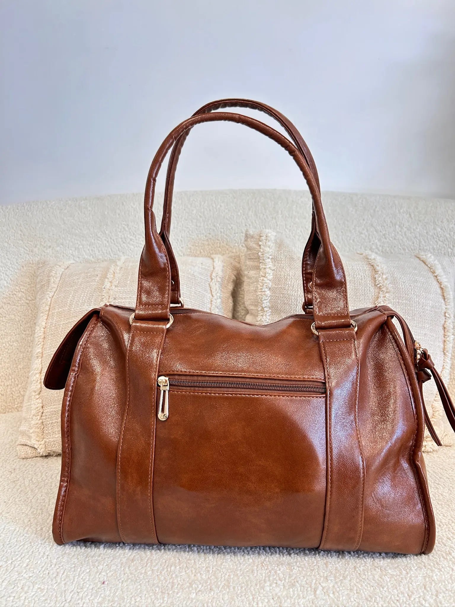 Sac Nina brillant camel