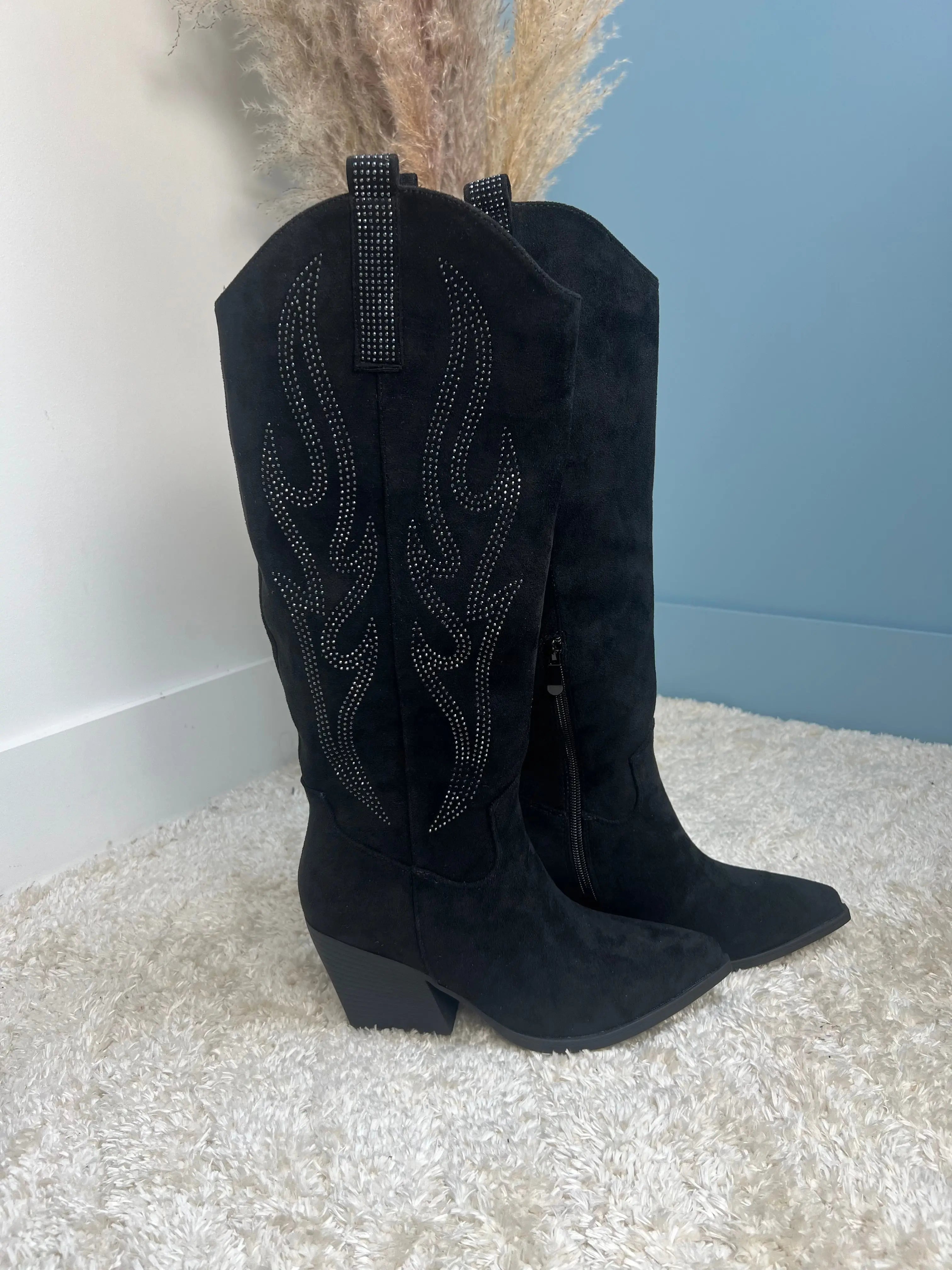Santiags Beverly noir