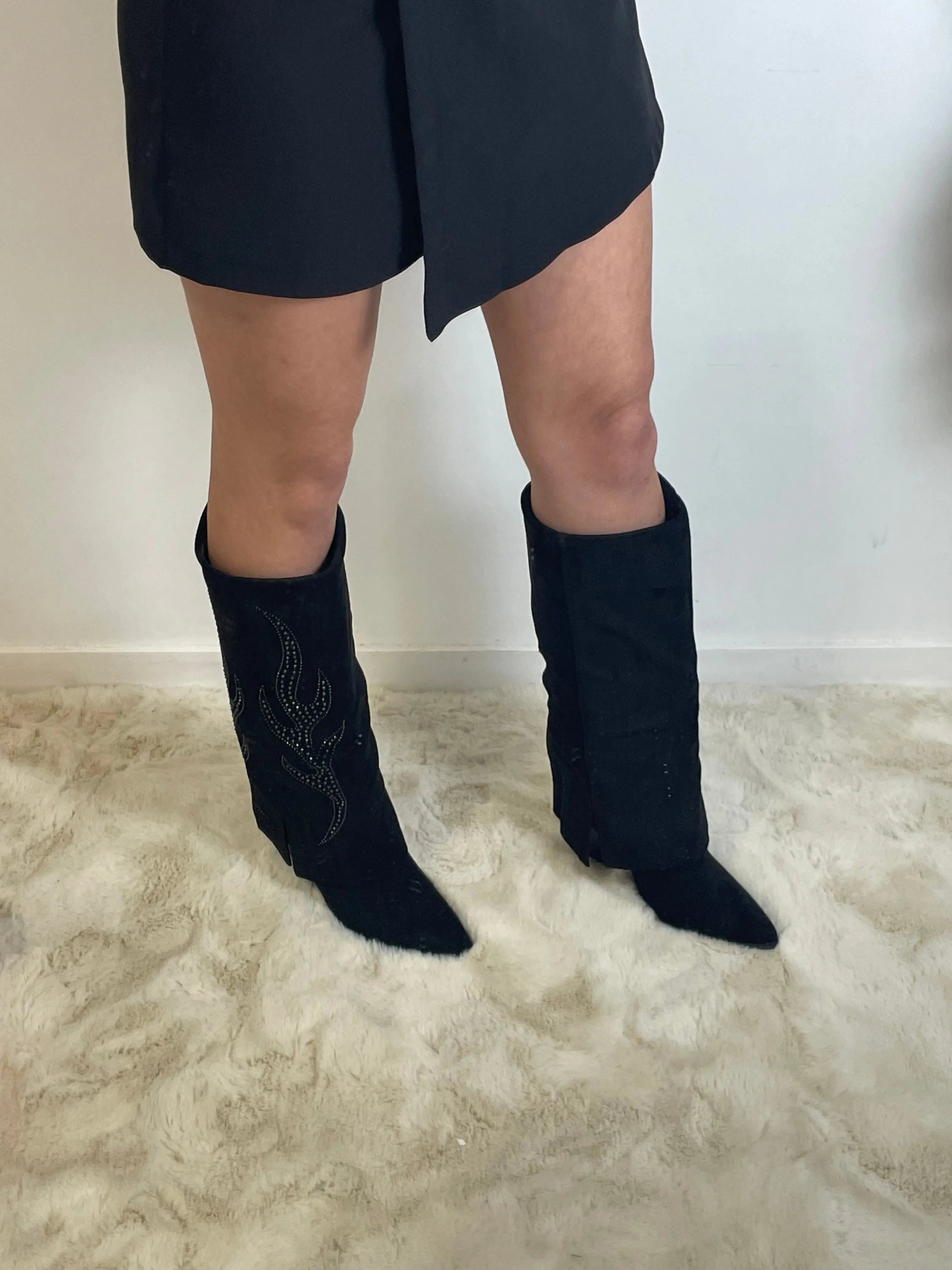 Santiags Clara noir