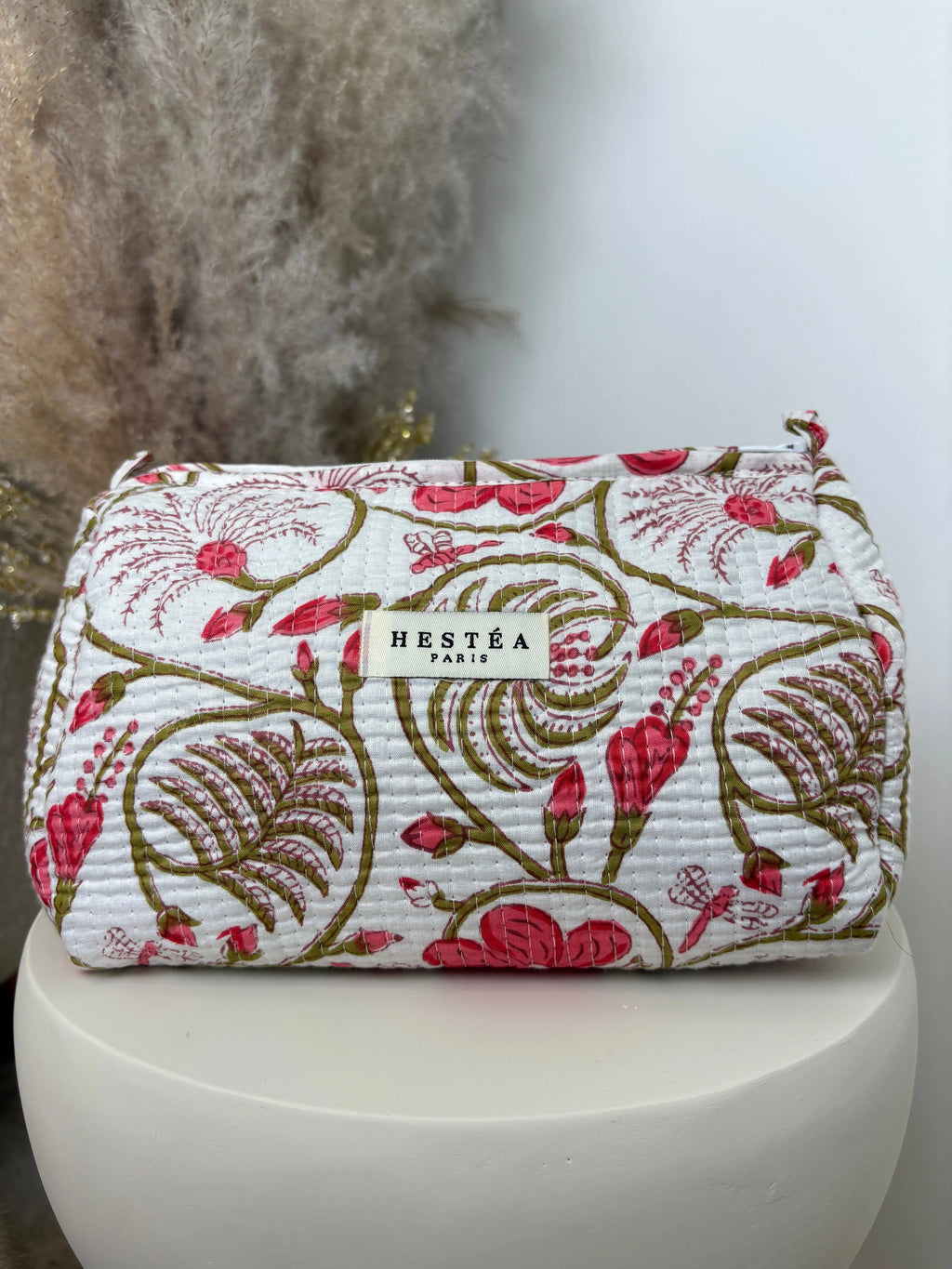 Trousse bohème Alba rose