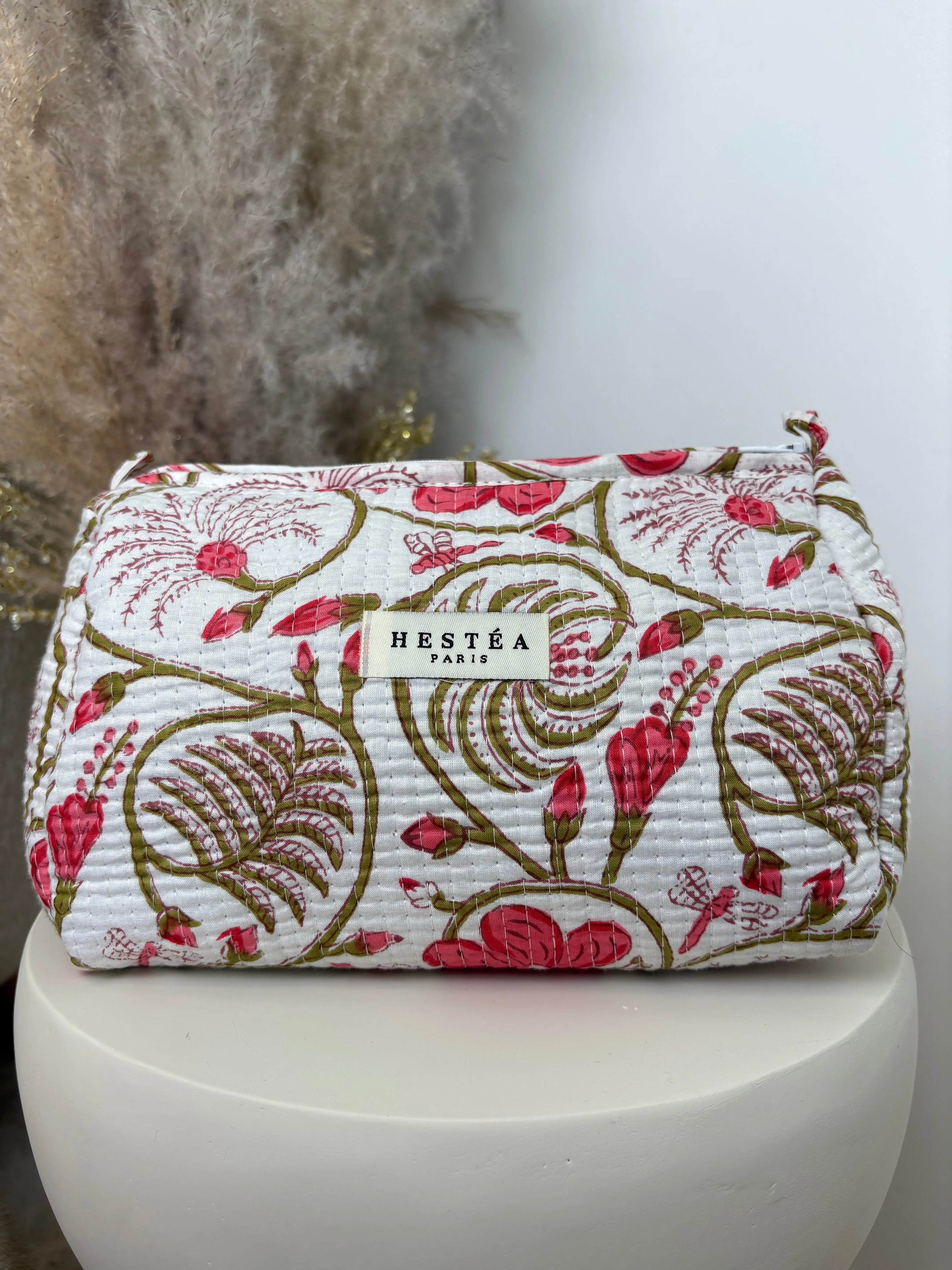 Trousse bohème Alba rose