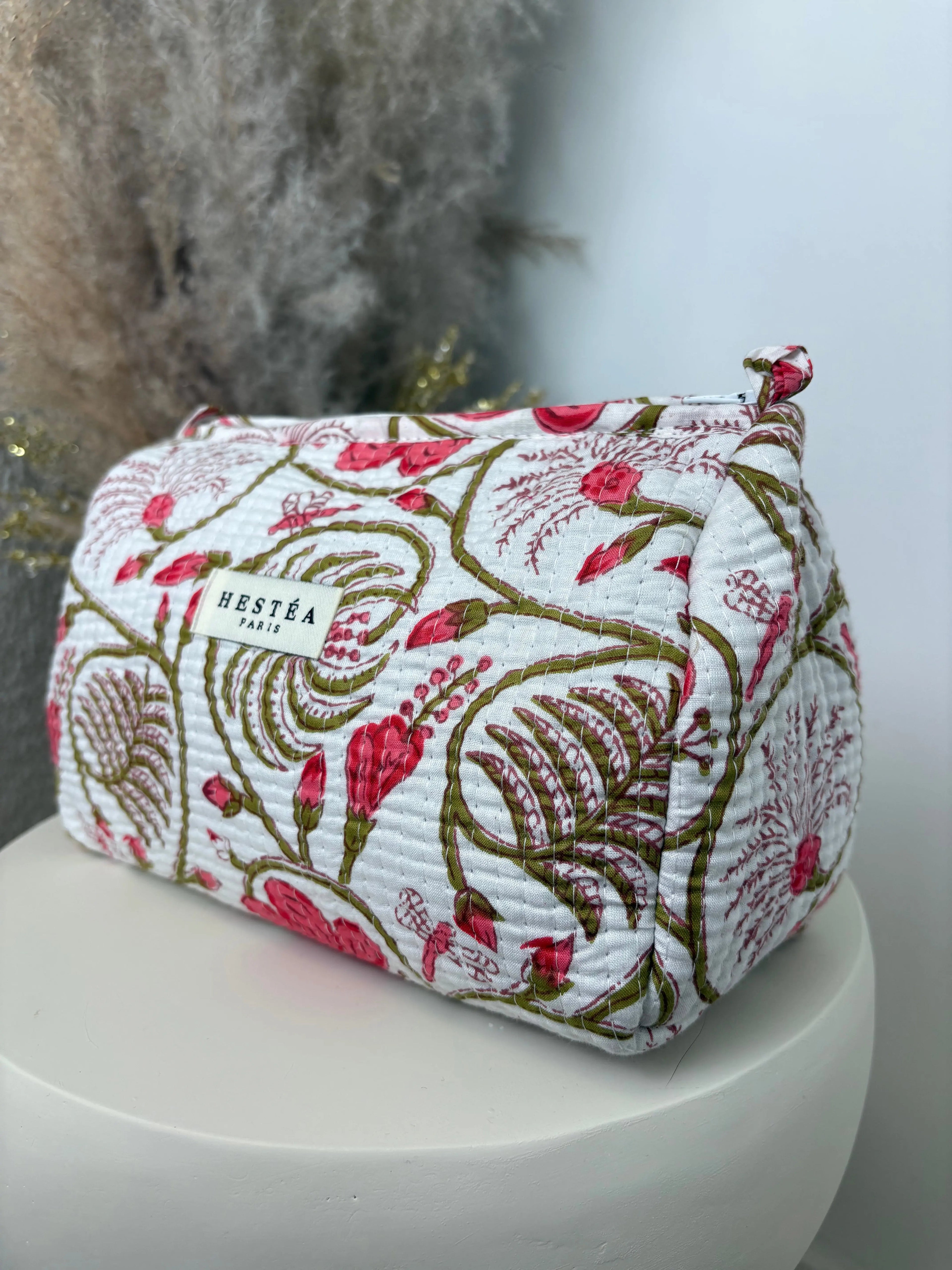 Trousse bohème Alba rose