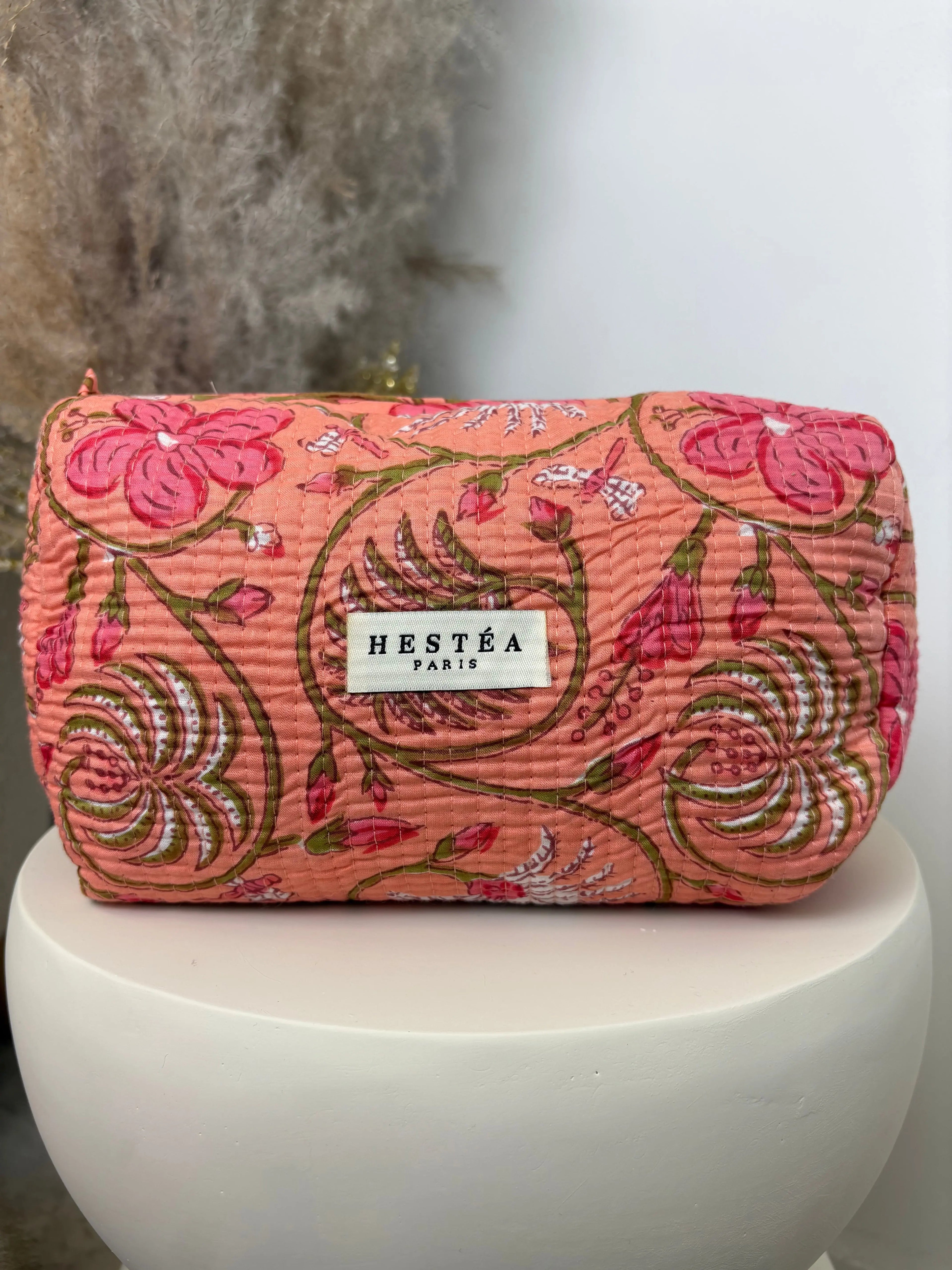 Trousse bohème Alba saumon