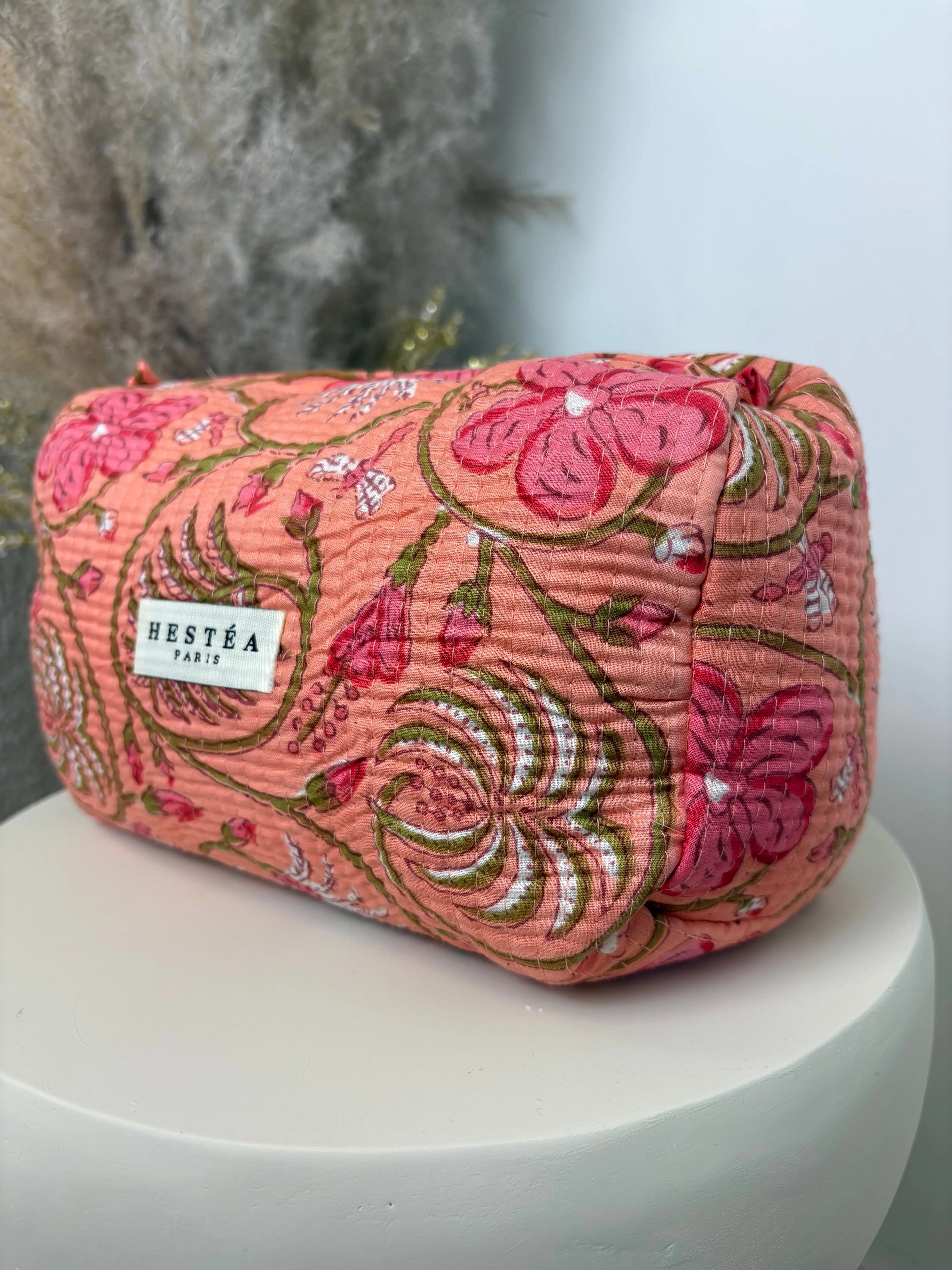 Trousse bohème Alba saumon