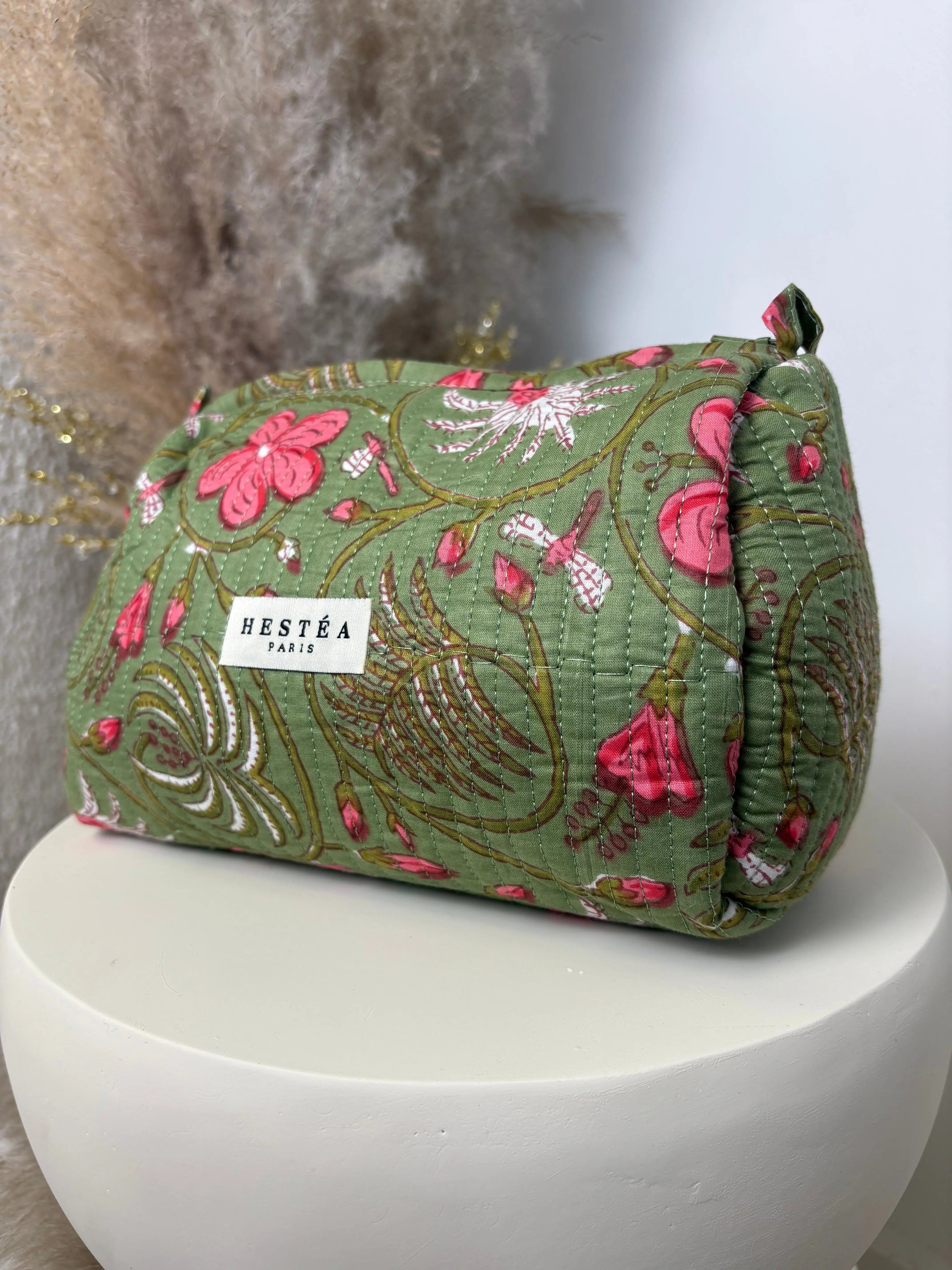 Trousse bohème Alba verte